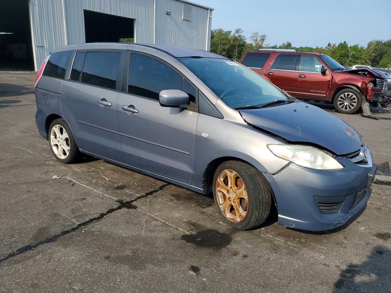 2009 Mazda 5 Gray vin: JM1CR29L290353848