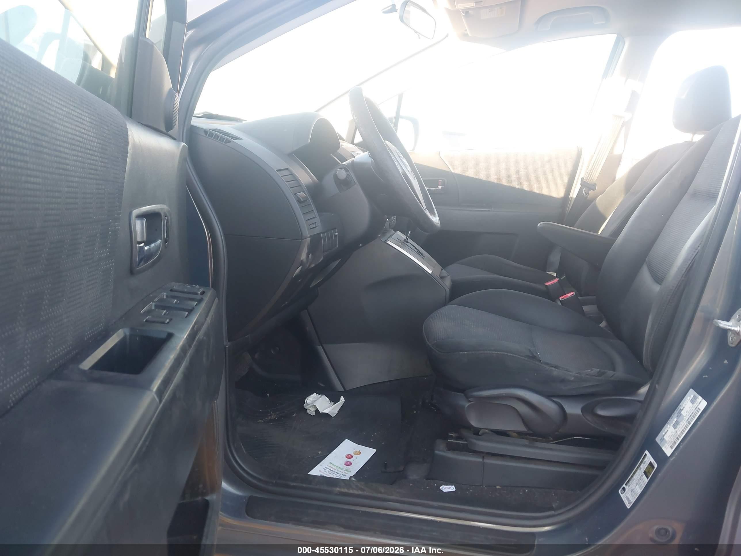 2009 Mazda Mazda5 Sport Gray vin: JM1CR29L290358550