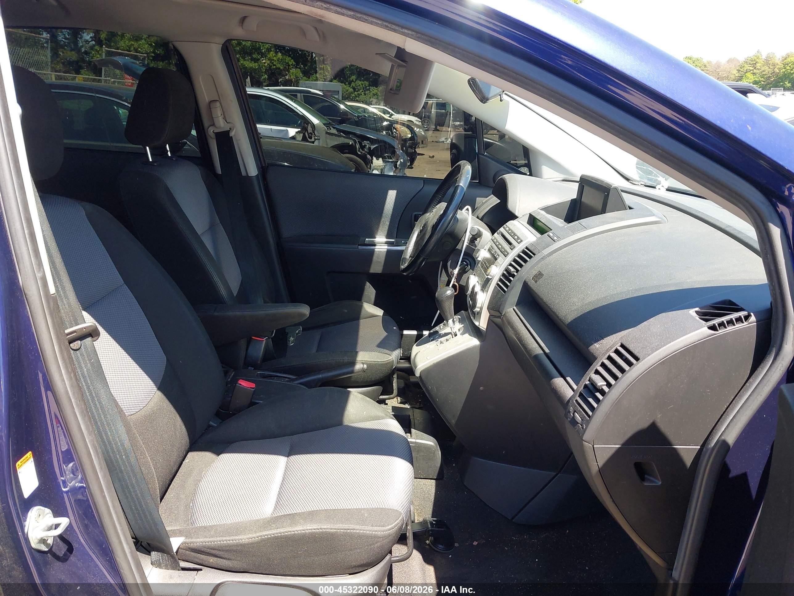 2006 Mazda Mazda5 Touring Blue vin: JM1CR29L560101135