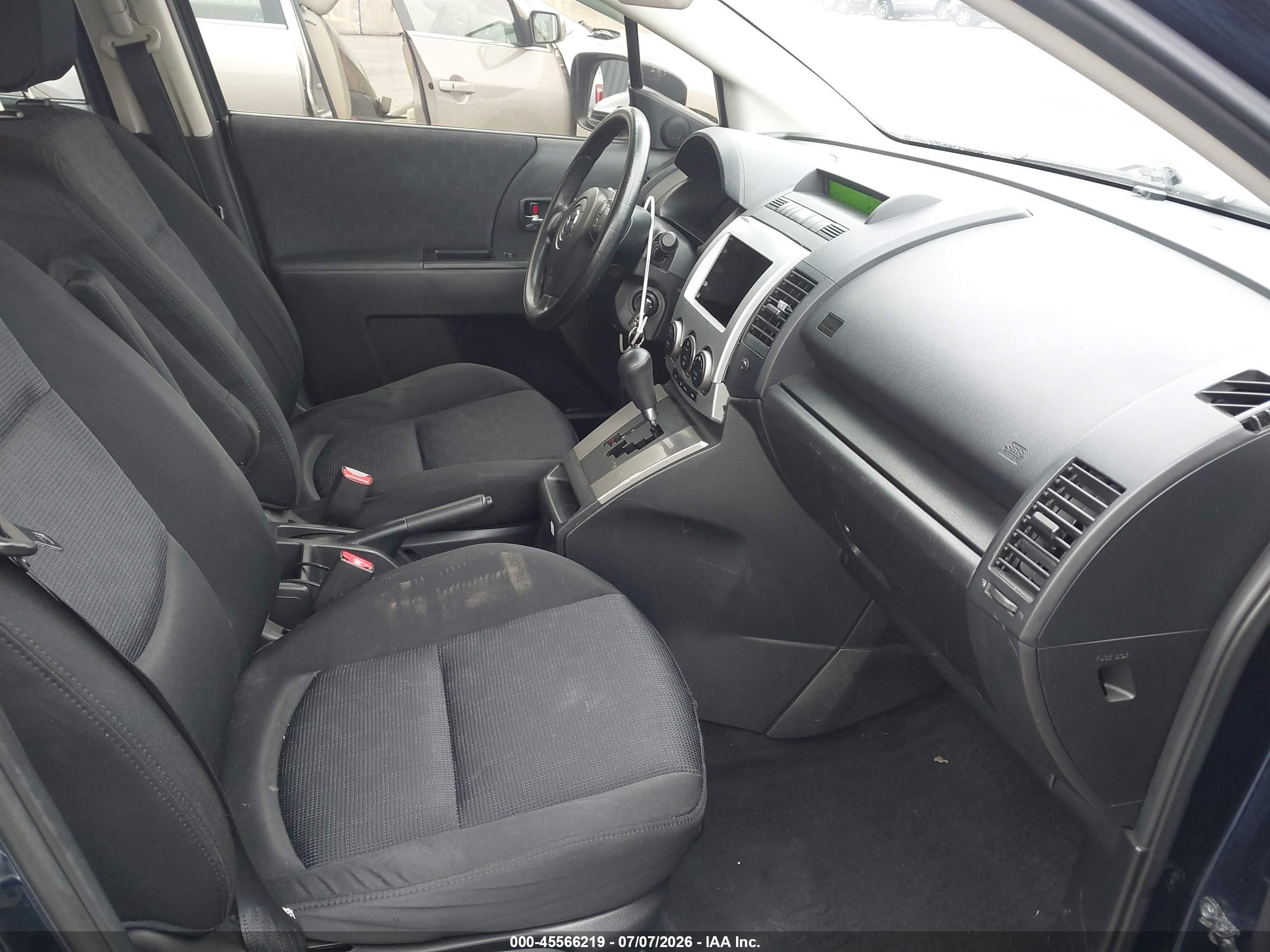 2008 Mazda Mazda5 Sport Blue vin: JM1CR29L580307350