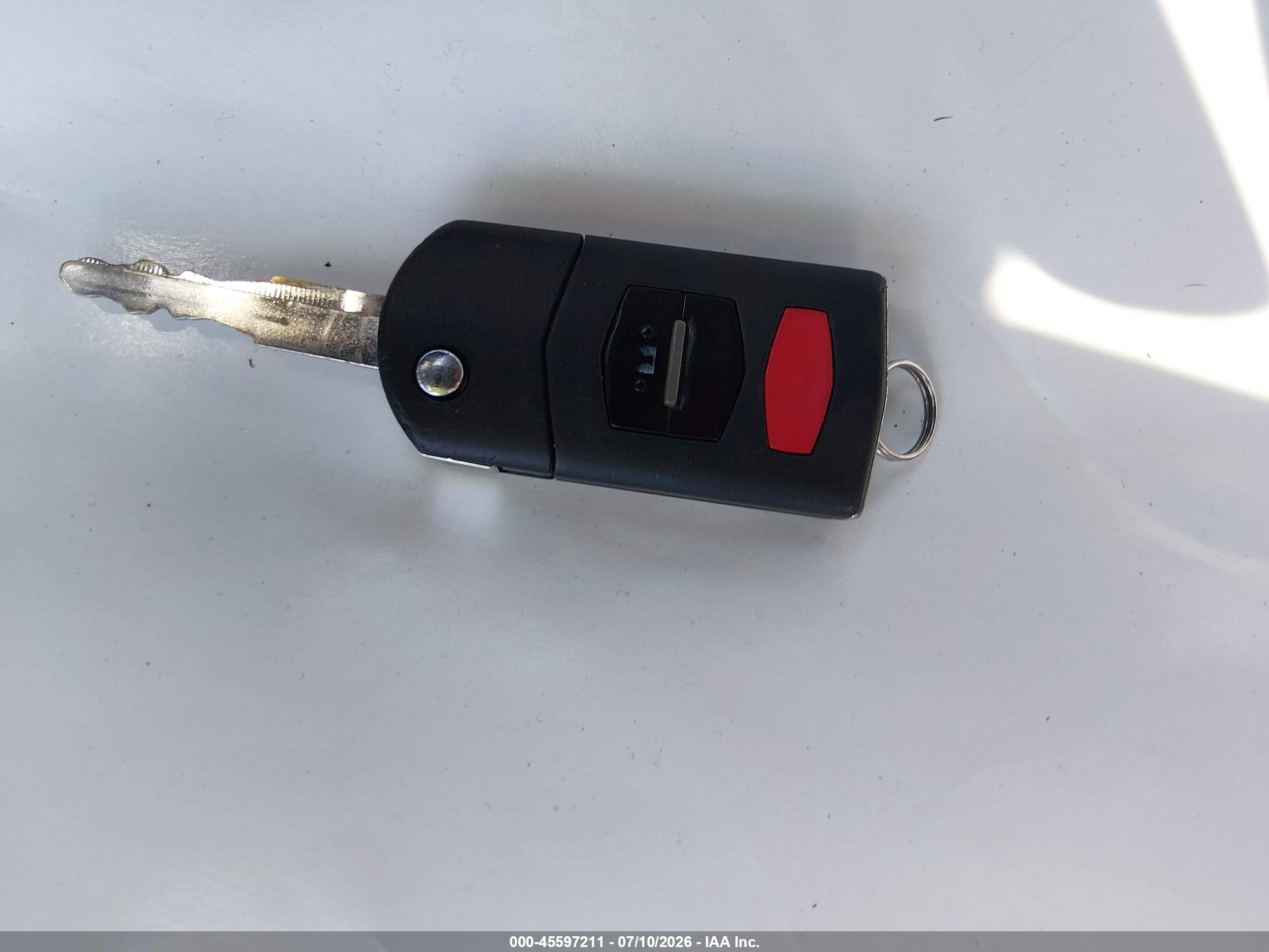 2008 Mazda Mazda5 Touring Red vin: JM1CR29L580320583