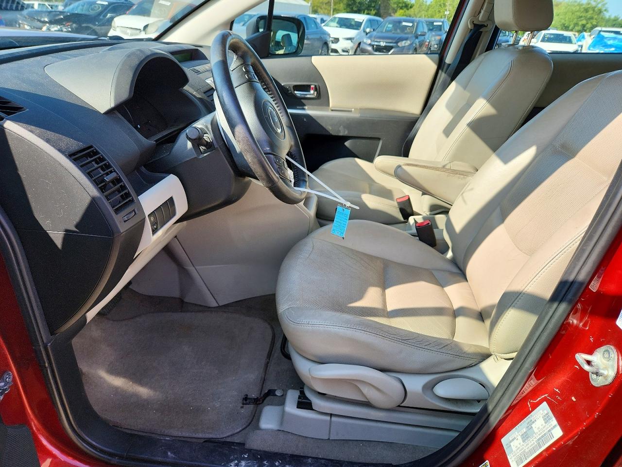 2009 Mazda 5 Темно-бордовый vin: JM1CR29L590328927