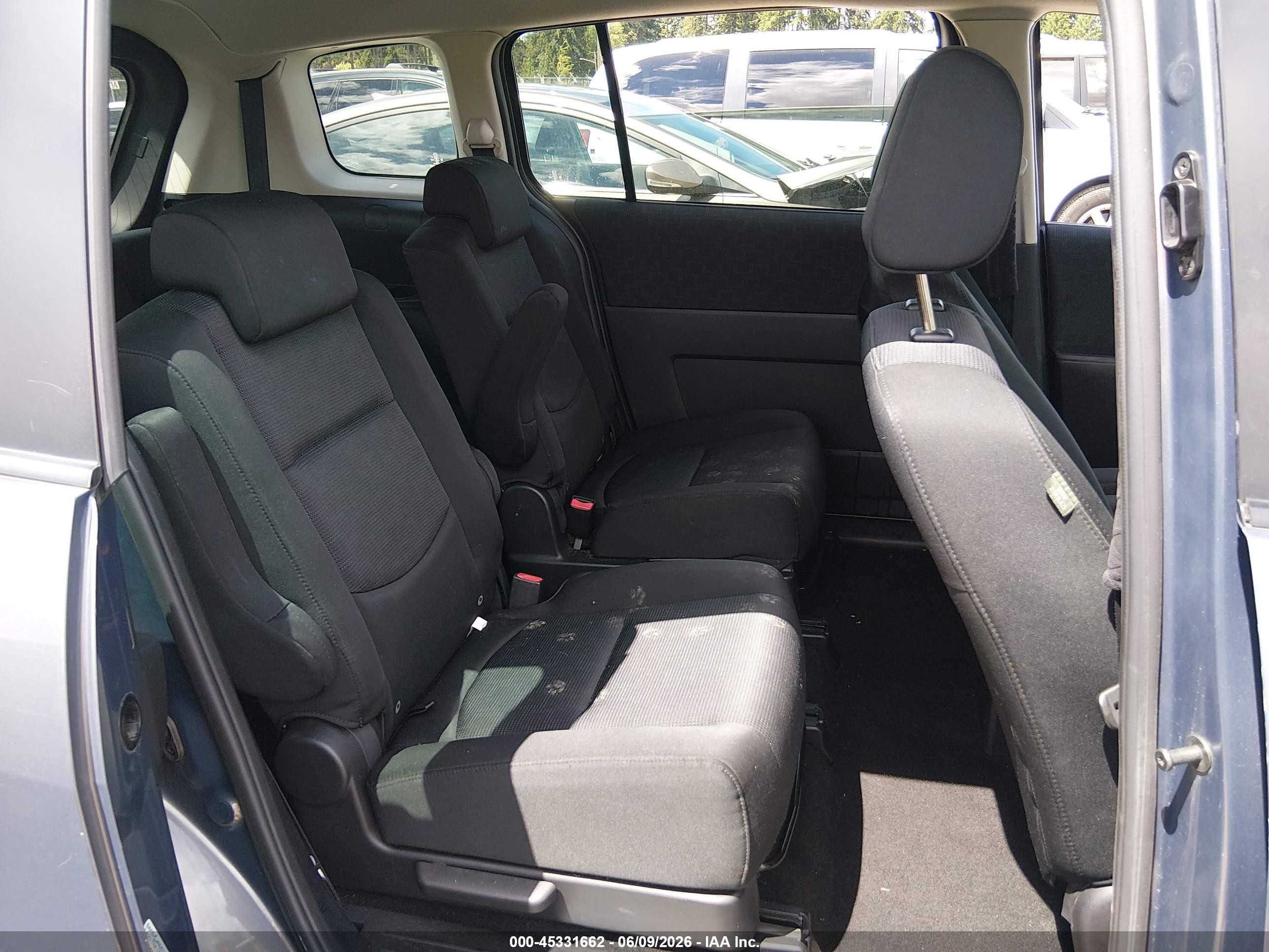 2009 Mazda Mazda5 Sport Gray vin: JM1CR29L590331794