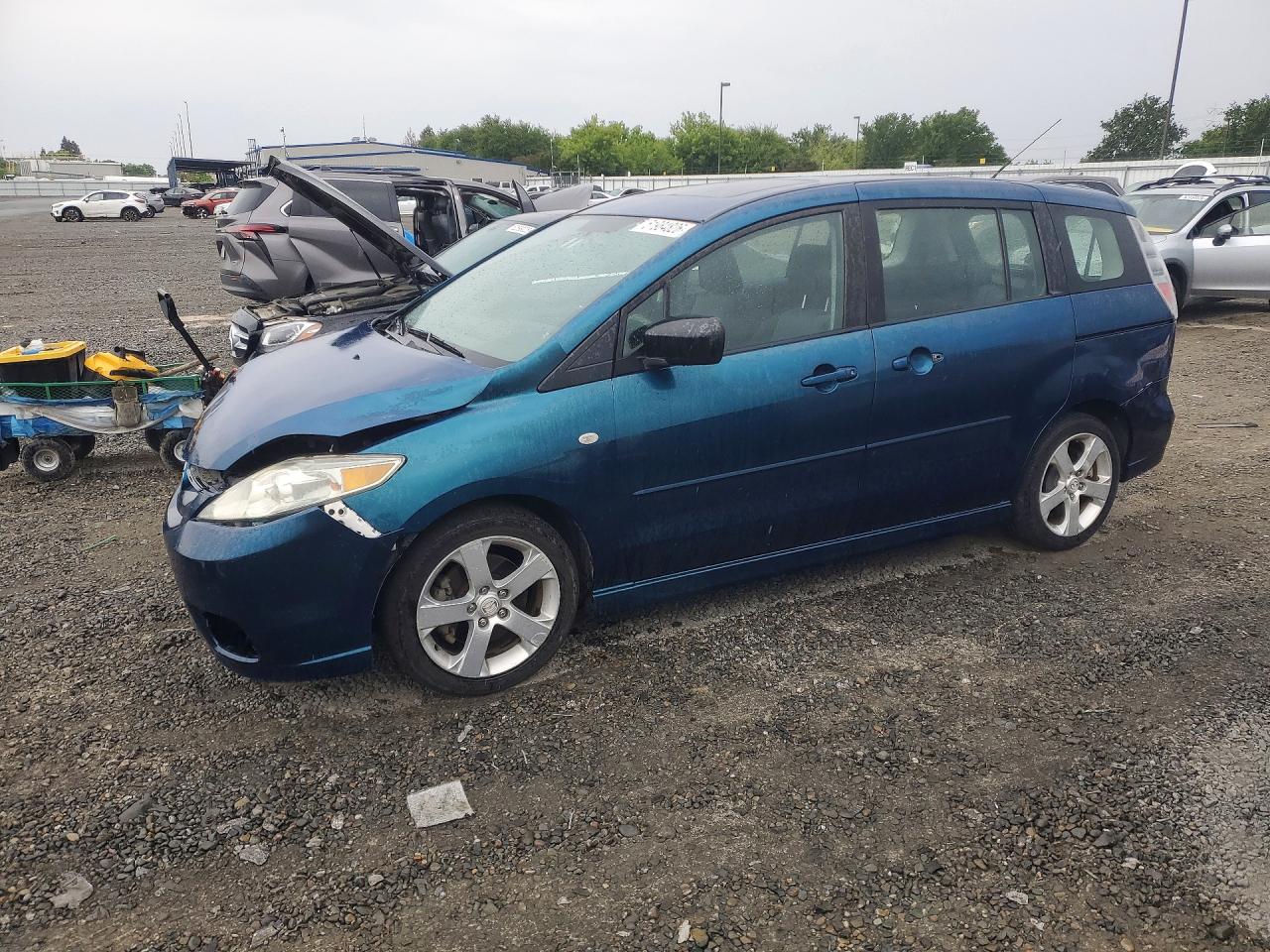 2006 Mazda 5 Blue vin: JM1CR29L660129767