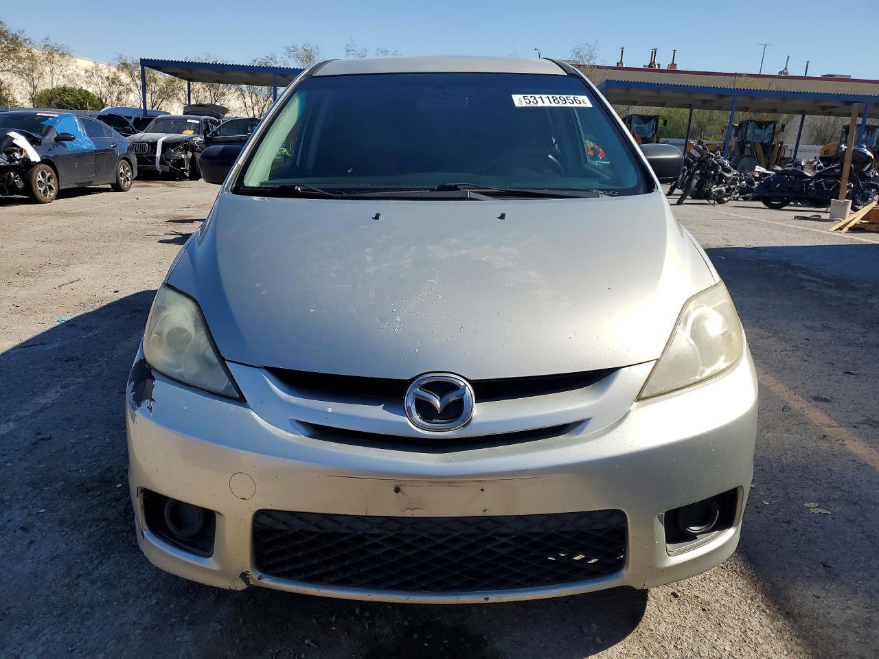 2007 Mazda 5 Серебряный vin: JM1CR29L770158745