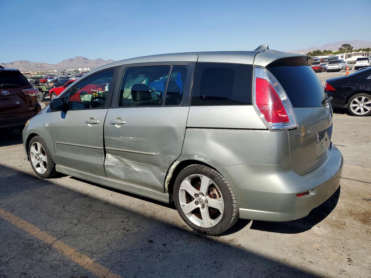 2007 Mazda 5 Серебряный vin: JM1CR29L770158745