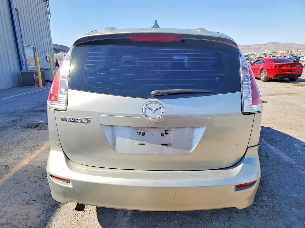 2007 Mazda 5 Серебряный vin: JM1CR29L770158745