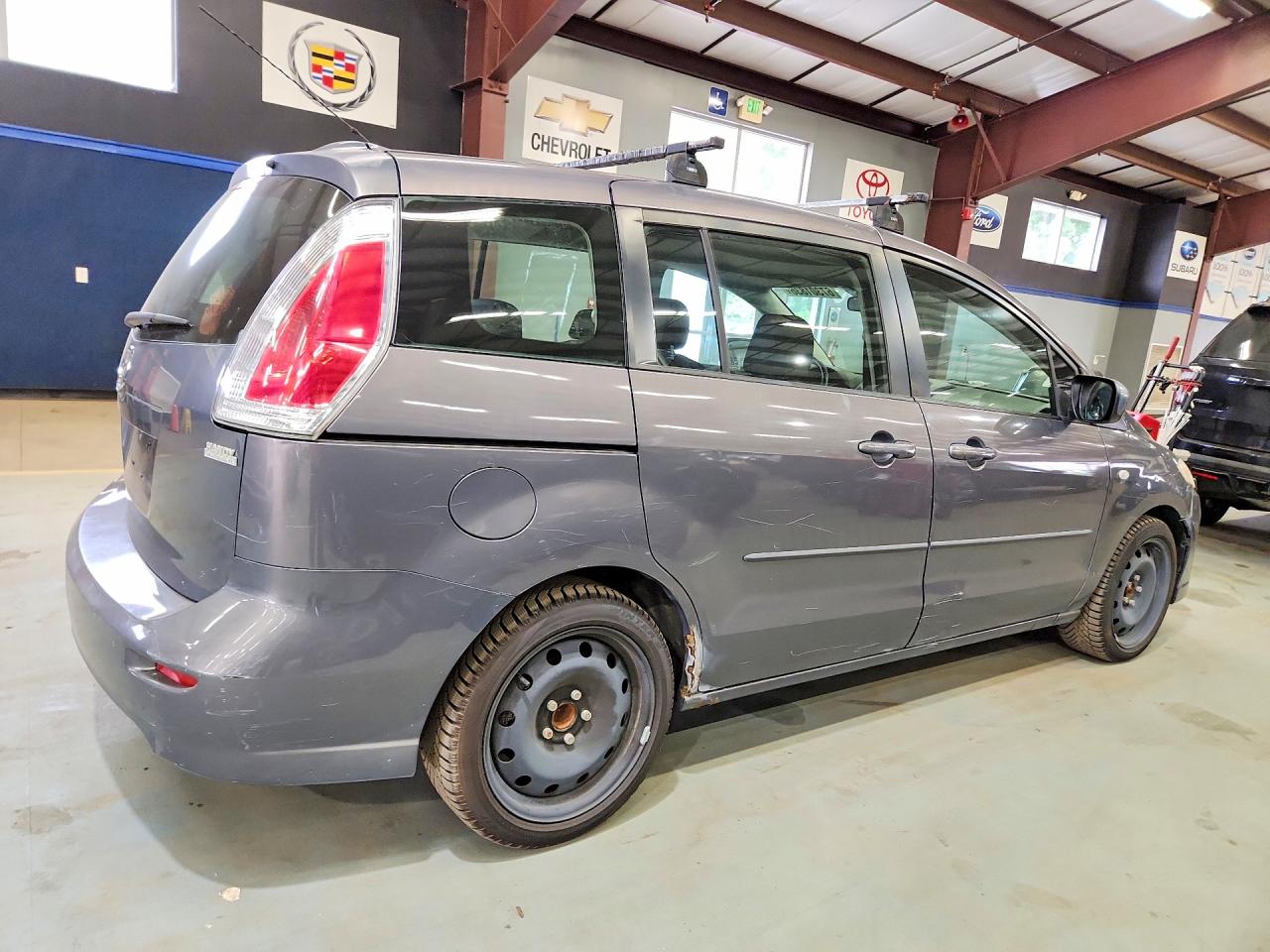 2008 Mazda 5 Gray vin: JM1CR29L780313392