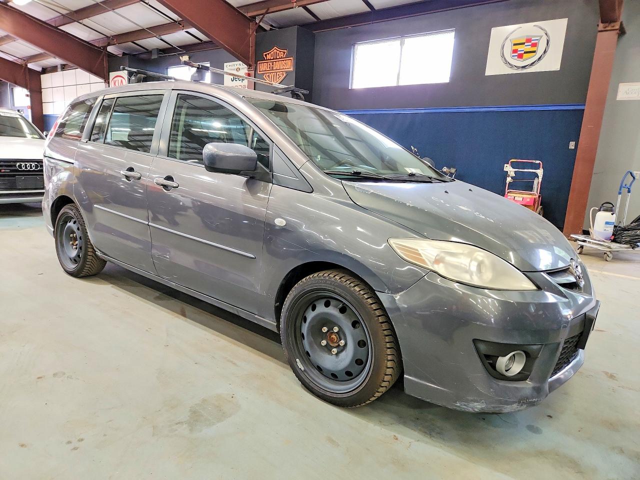 2008 Mazda 5 Gray vin: JM1CR29L780313392