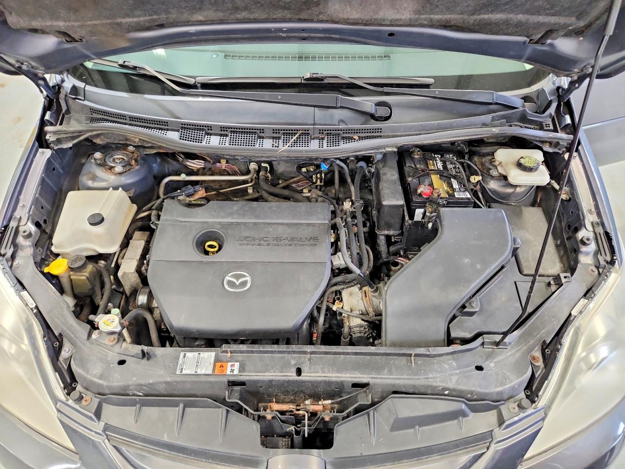 2008 Mazda 5 Gray vin: JM1CR29L780313392