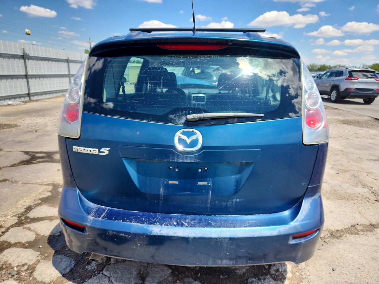 2007 Mazda 5 Blue vin: JM1CR29L970142689
