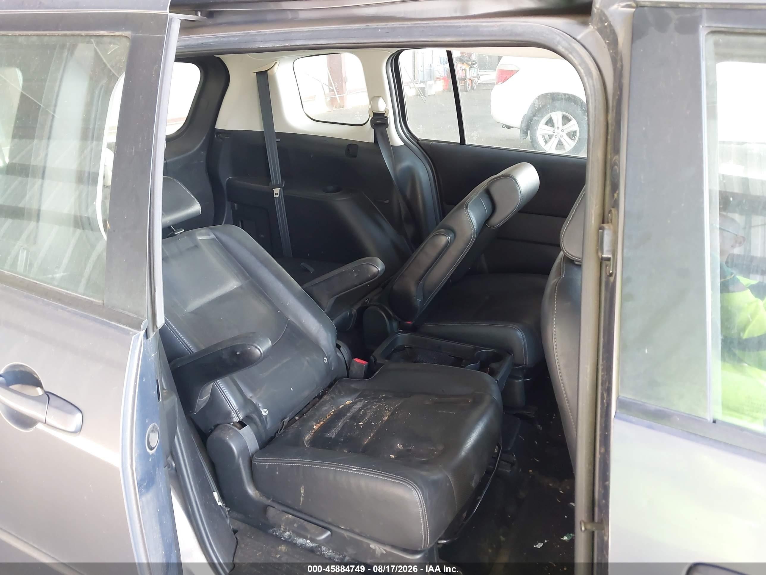 2009 Mazda Mazda5 Grand Touring Gray vin: JM1CR29L990334259