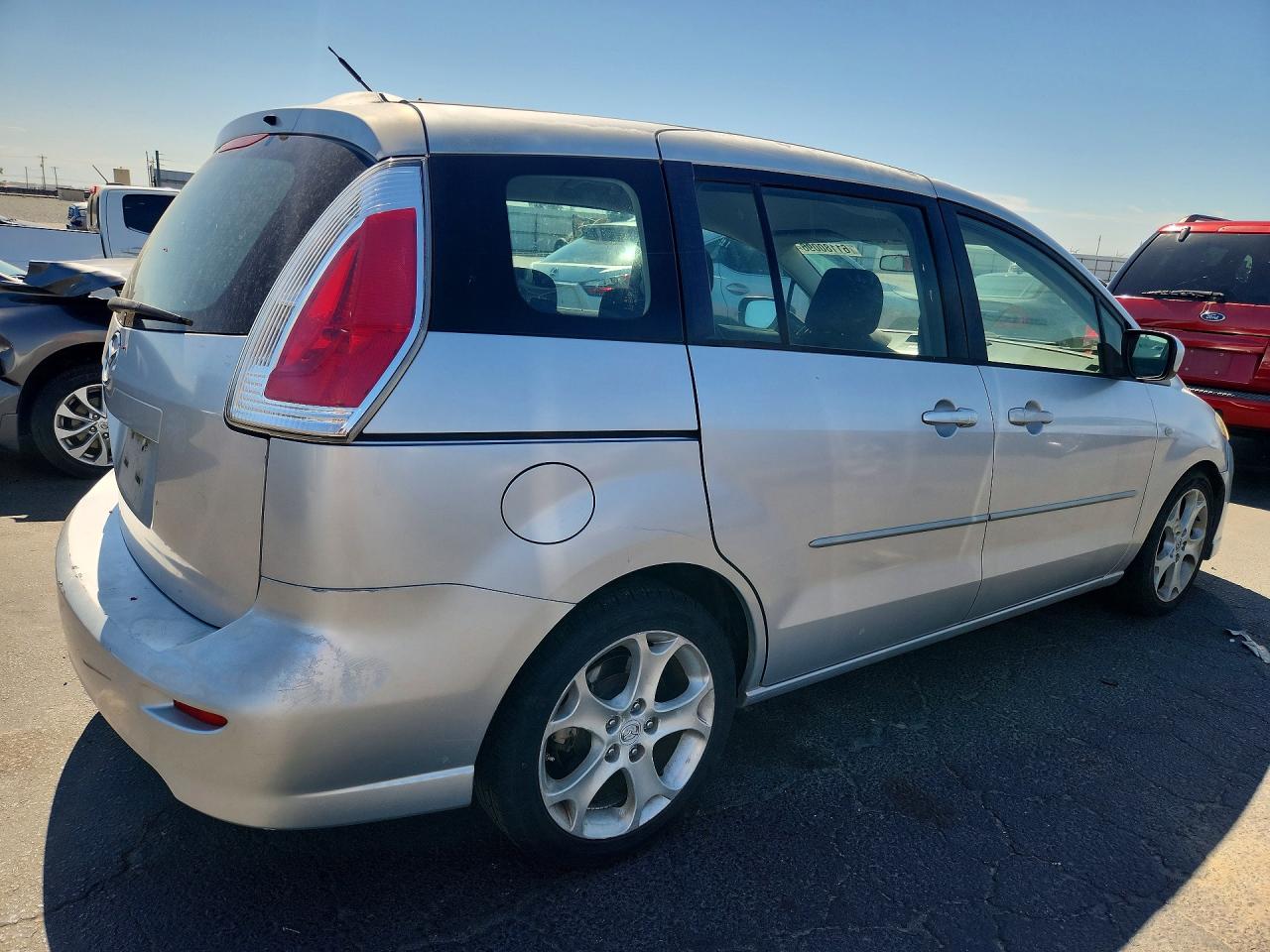 2009 Mazda 5 Silver vin: JM1CR29L990354513