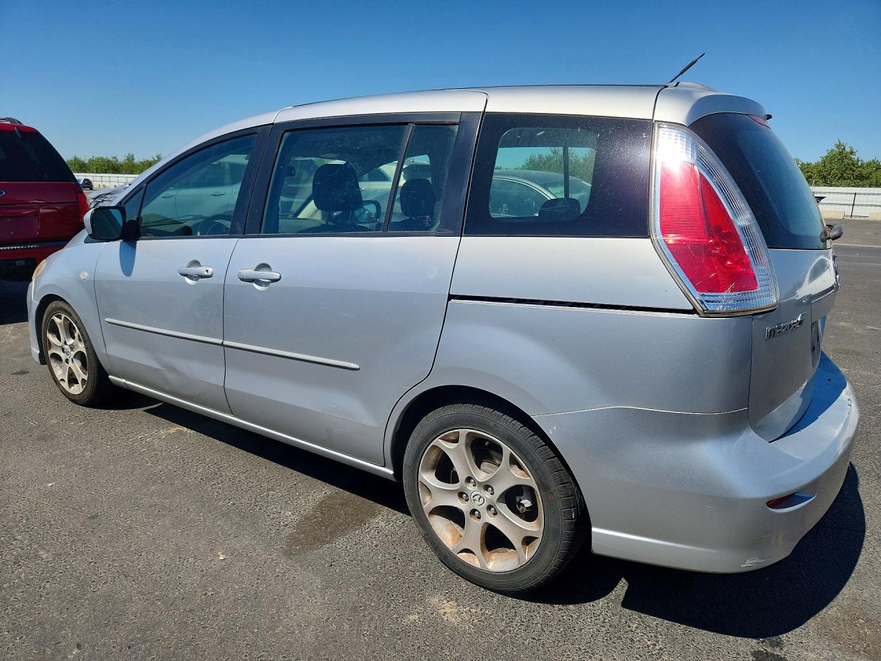 2009 Mazda 5 Silver vin: JM1CR29L990354513