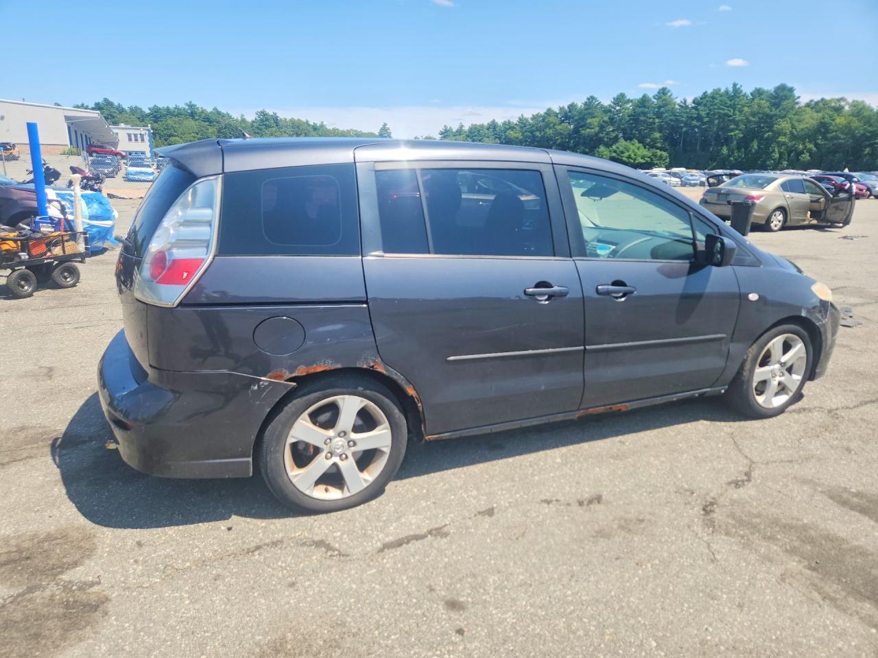 2006 Mazda 5 Серый vin: JM1CR29LX60119629