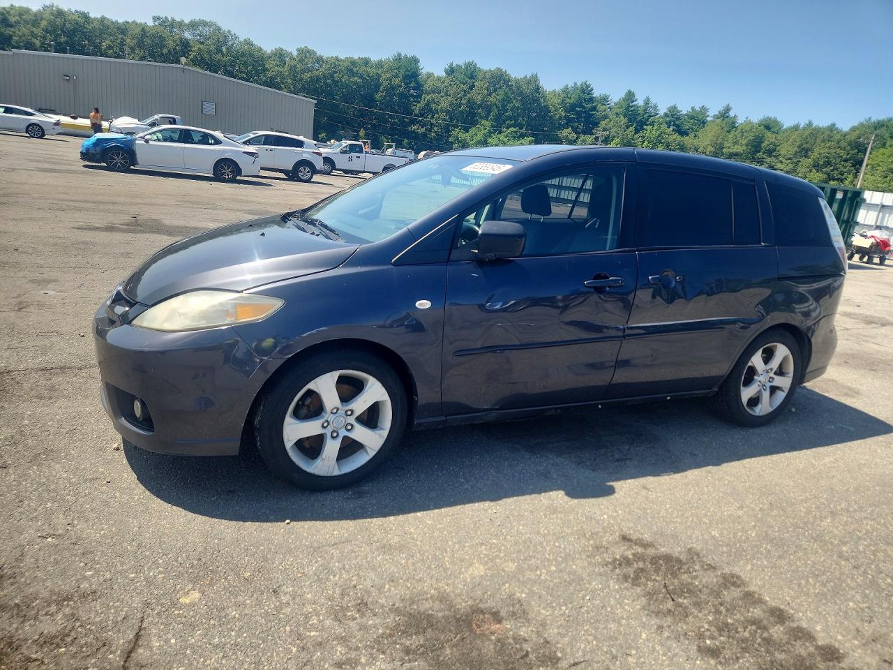 2006 Mazda 5 Gray vin: JM1CR29LX60119629