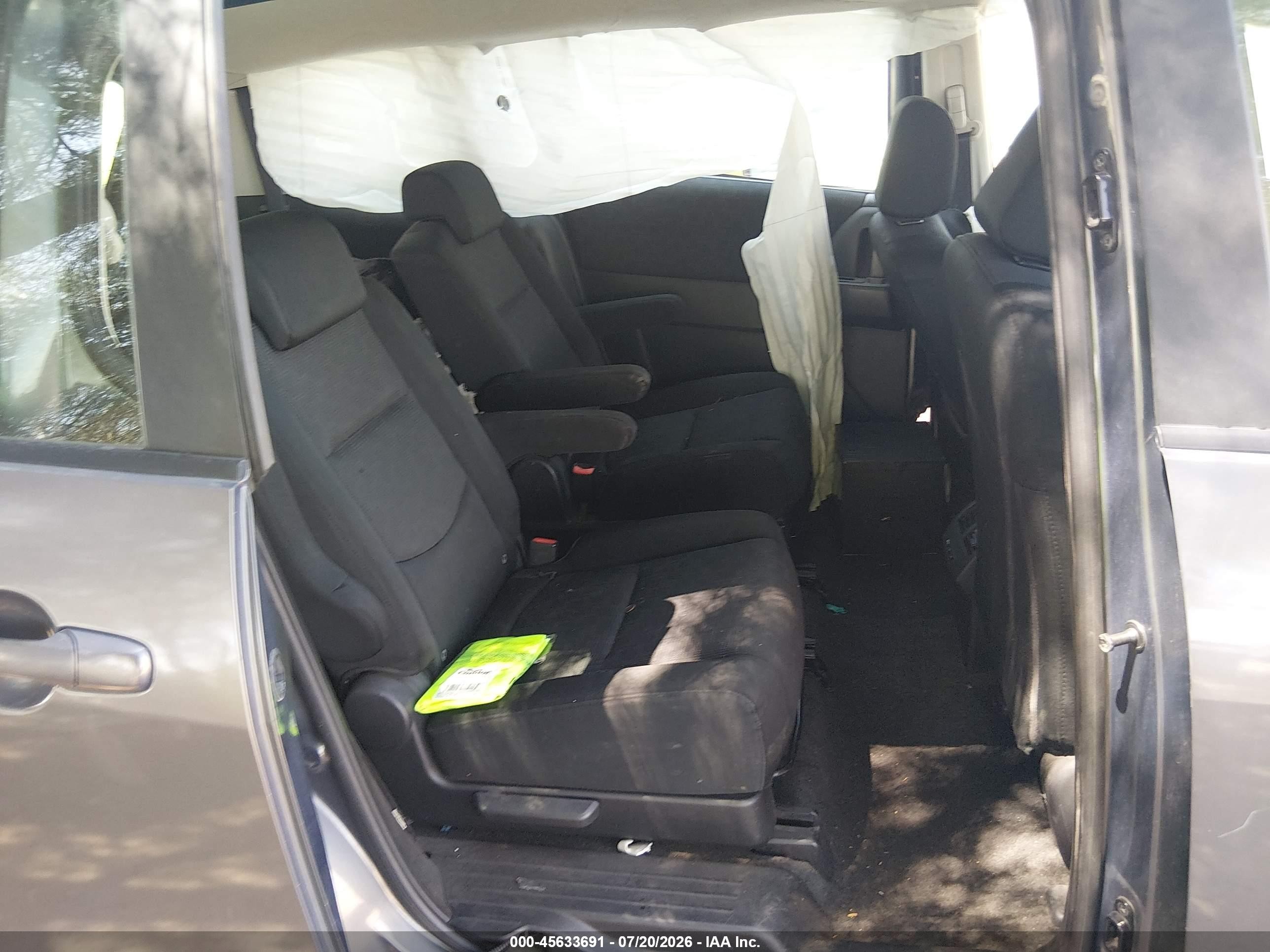 2010 Mazda Mazda5 Sport Серый vin: JM1CR2W30A0364615