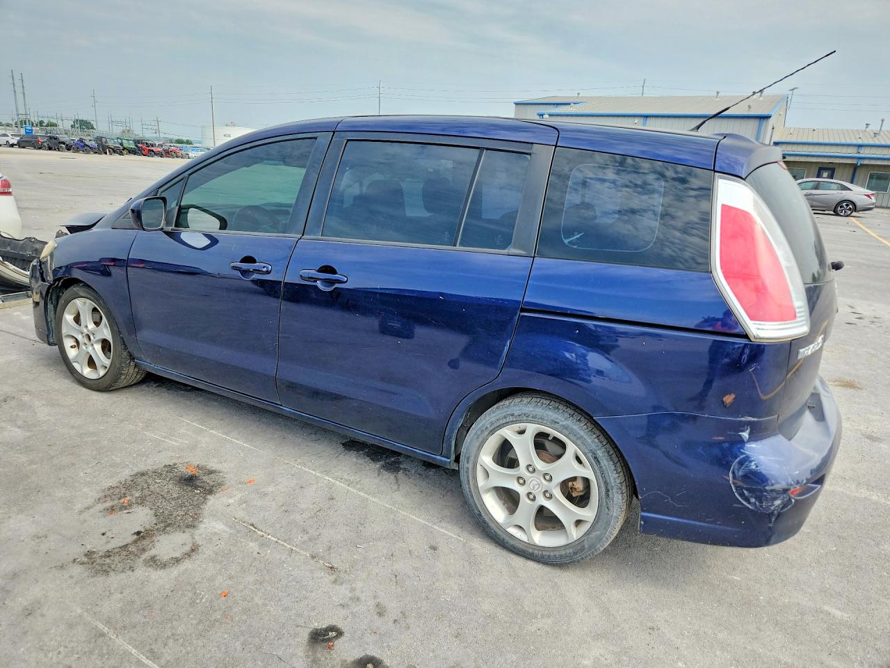 2010 Mazda 5 Blue vin: JM1CR2W30A0378448