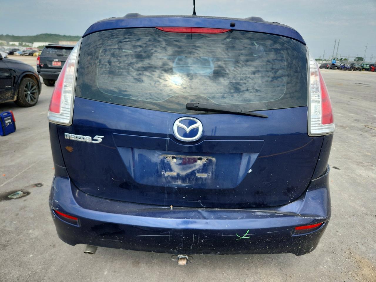 2010 Mazda 5 Blue vin: JM1CR2W30A0378448