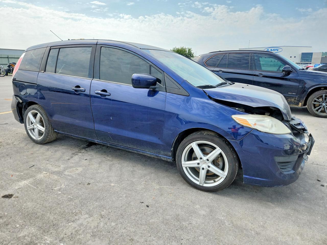 2010 Mazda 5 Blue vin: JM1CR2W30A0378448