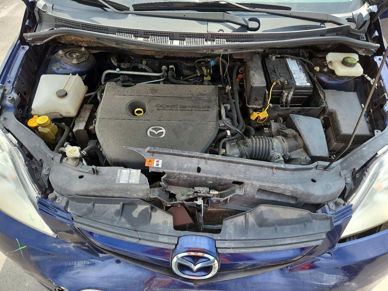 2010 Mazda 5 Blue vin: JM1CR2W30A0378448