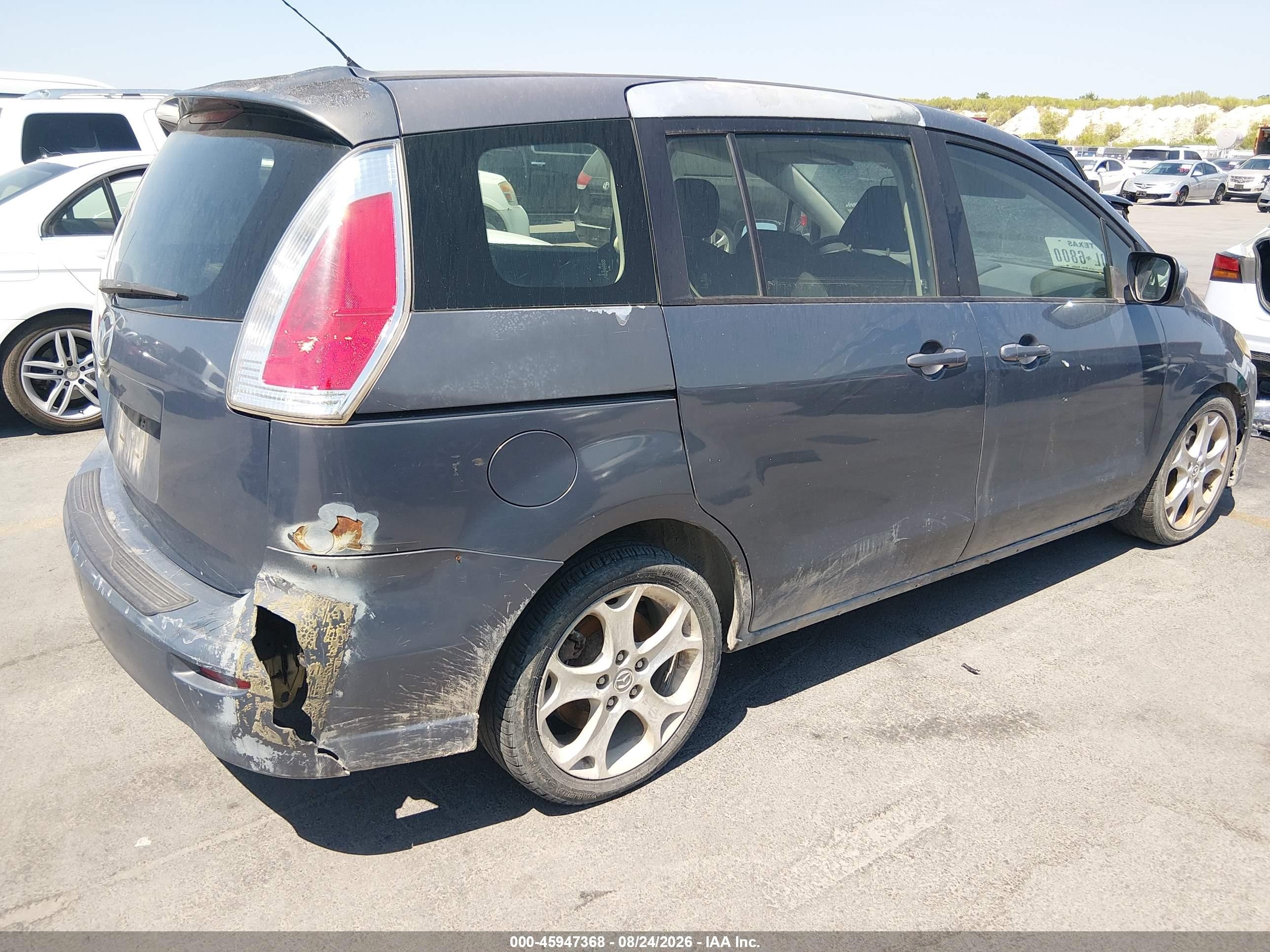 2010 Mazda Mazda5 Sport Gray vin: JM1CR2W30A0387375