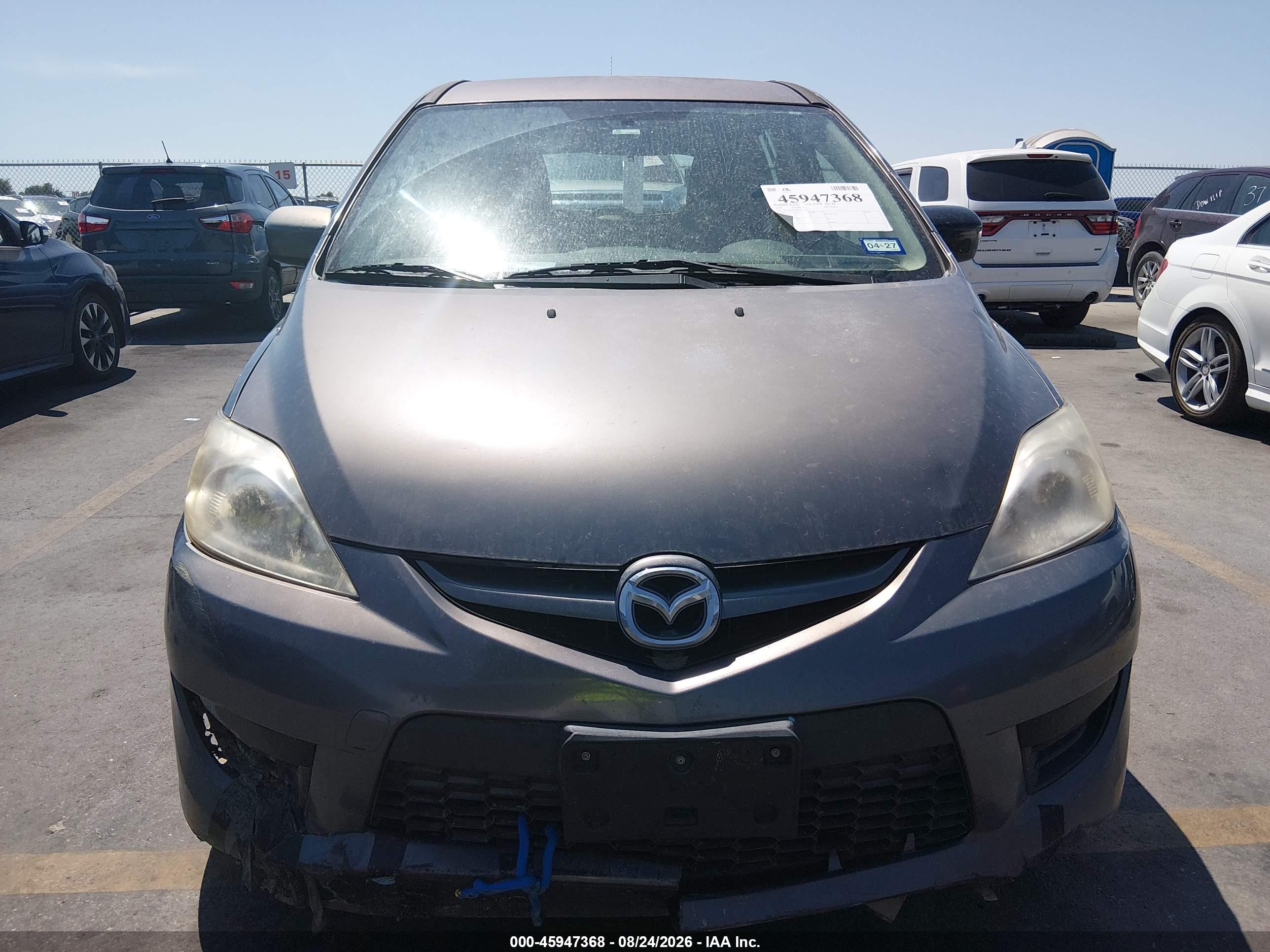 2010 Mazda Mazda5 Sport Gray vin: JM1CR2W30A0387375