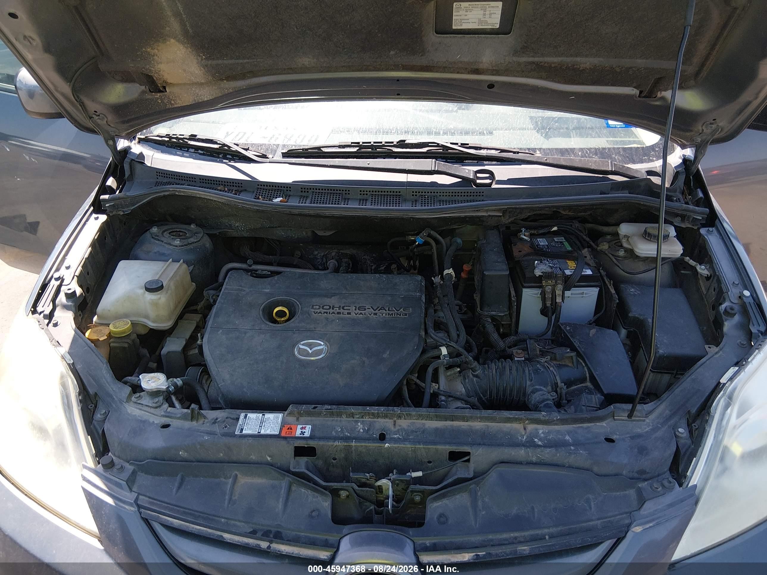 2010 Mazda Mazda5 Sport Gray vin: JM1CR2W30A0387375