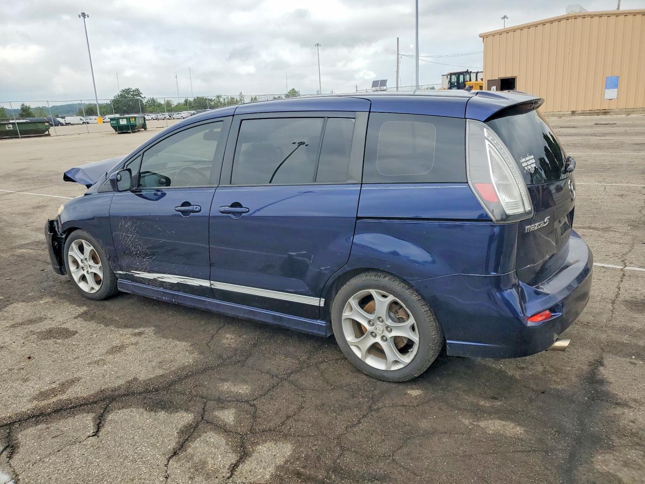 2010 Mazda 5 Blue vin: JM1CR2W30A0388333