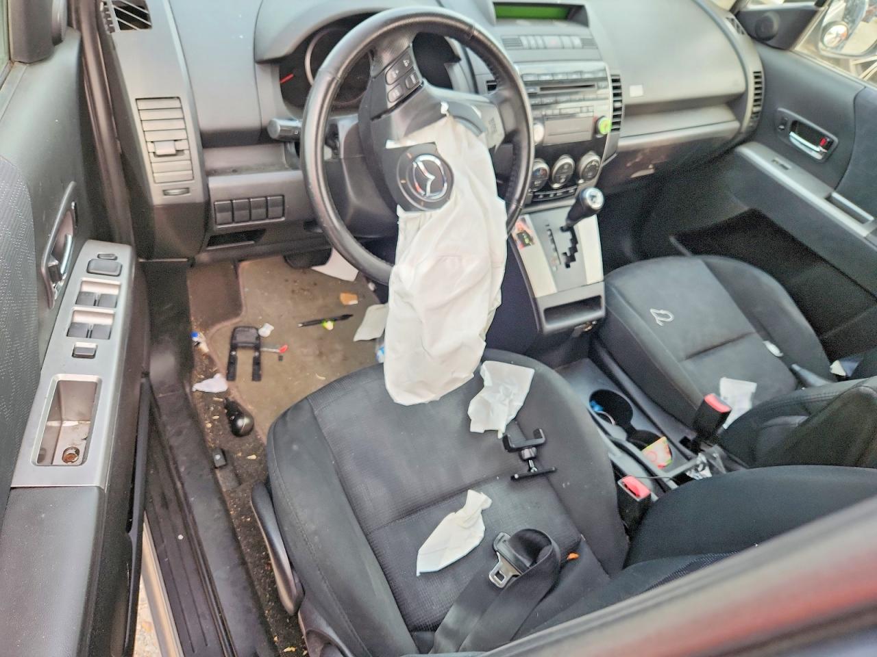 2010 Mazda 5 Silver vin: JM1CR2W33A0367444