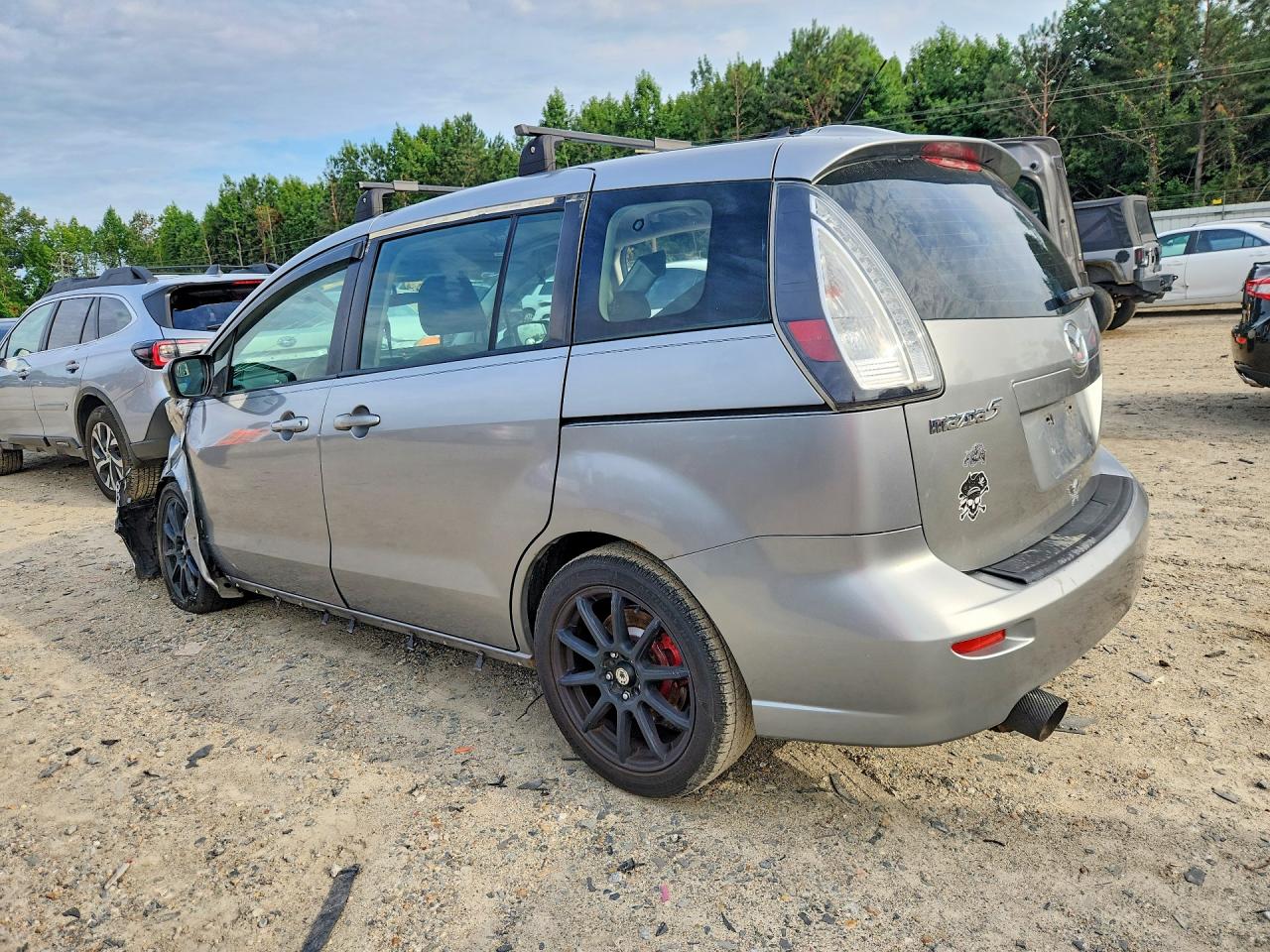 2010 Mazda 5 Silver vin: JM1CR2W33A0367444