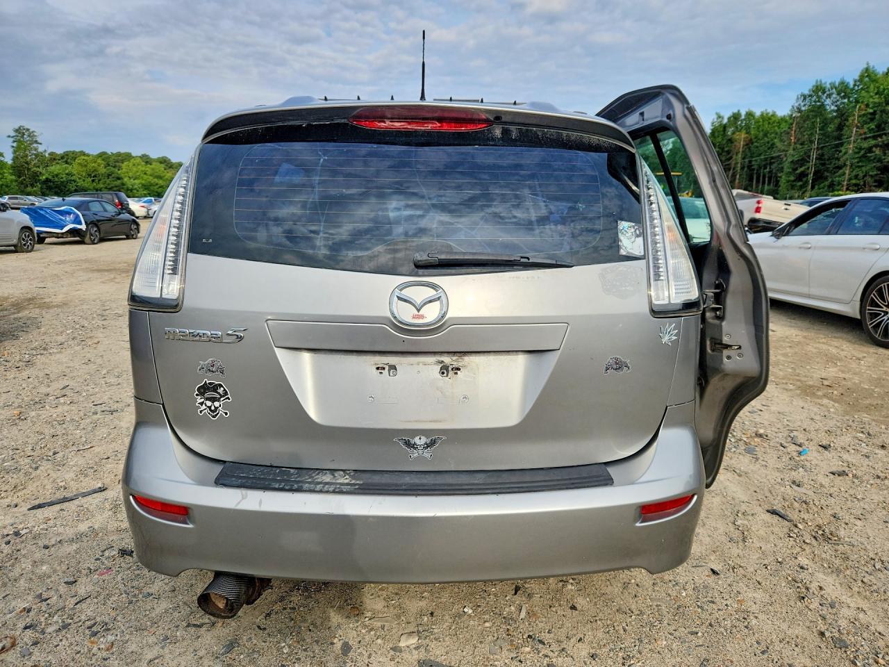 2010 Mazda 5 Silver vin: JM1CR2W33A0367444