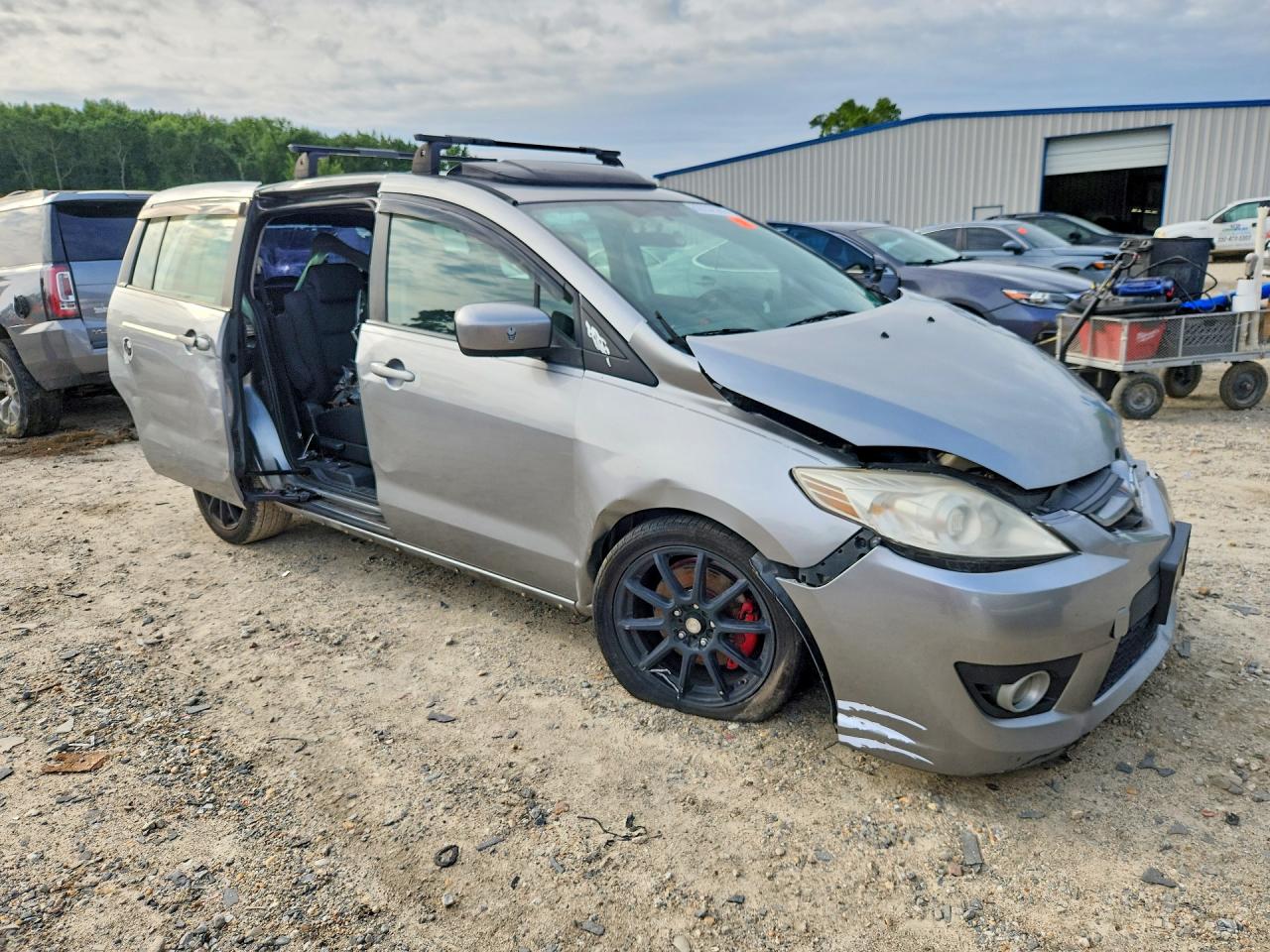 2010 Mazda 5 Silver vin: JM1CR2W33A0367444