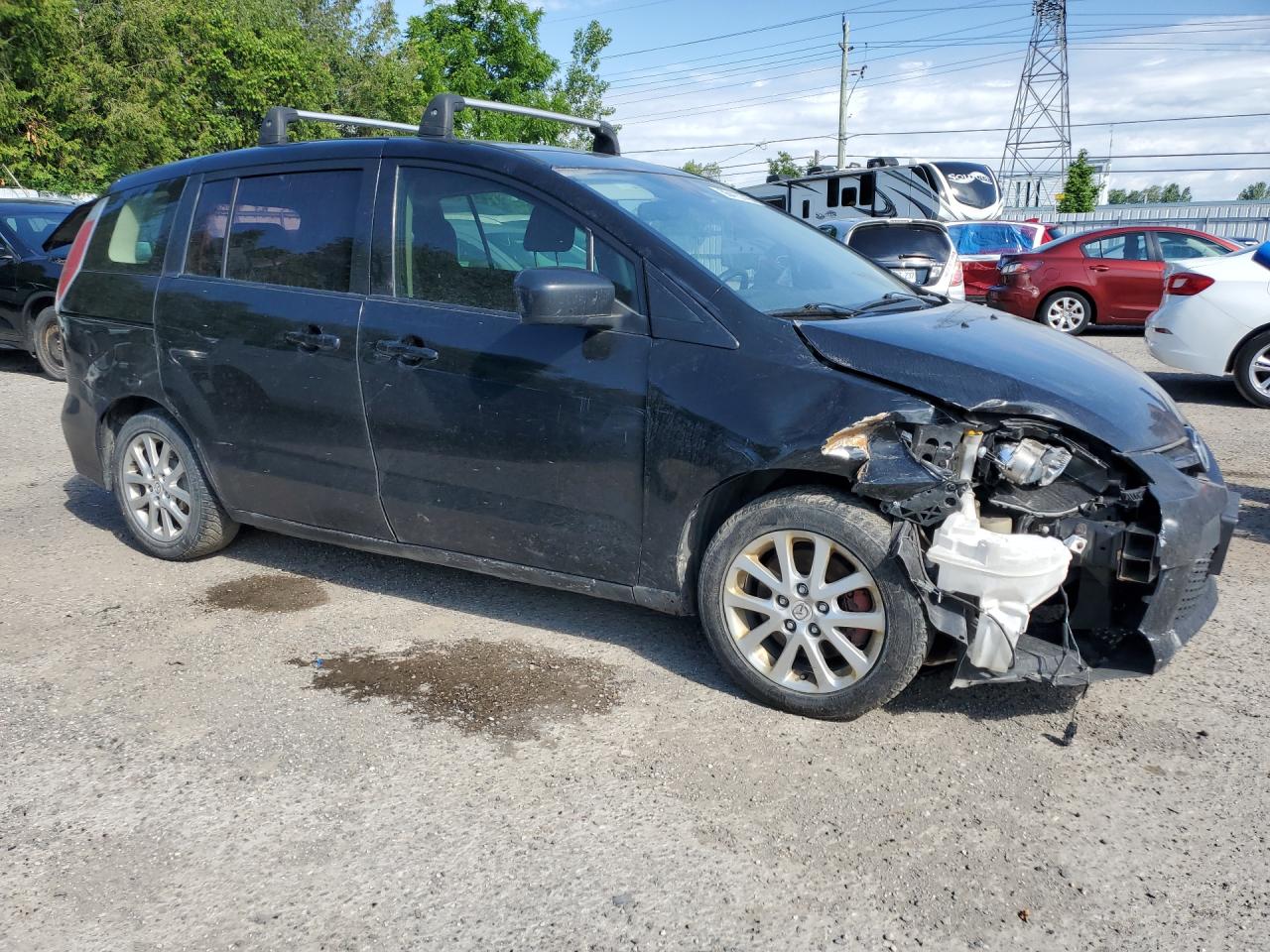 2010 Mazda 5 Black vin: JM1CR2W33A0370764