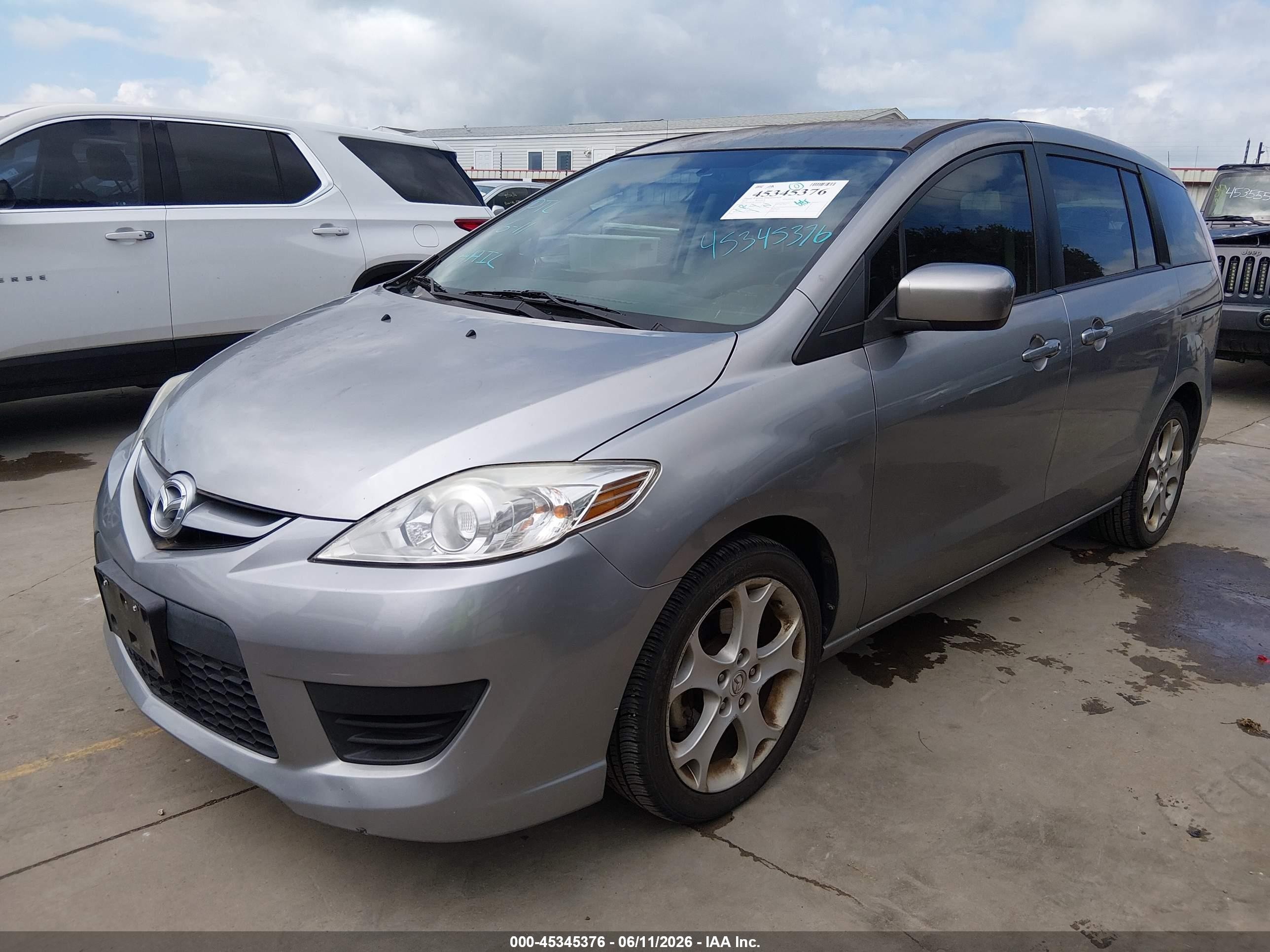 2010 Mazda Mazda5 Sport Gray vin: JM1CR2W34A0386746