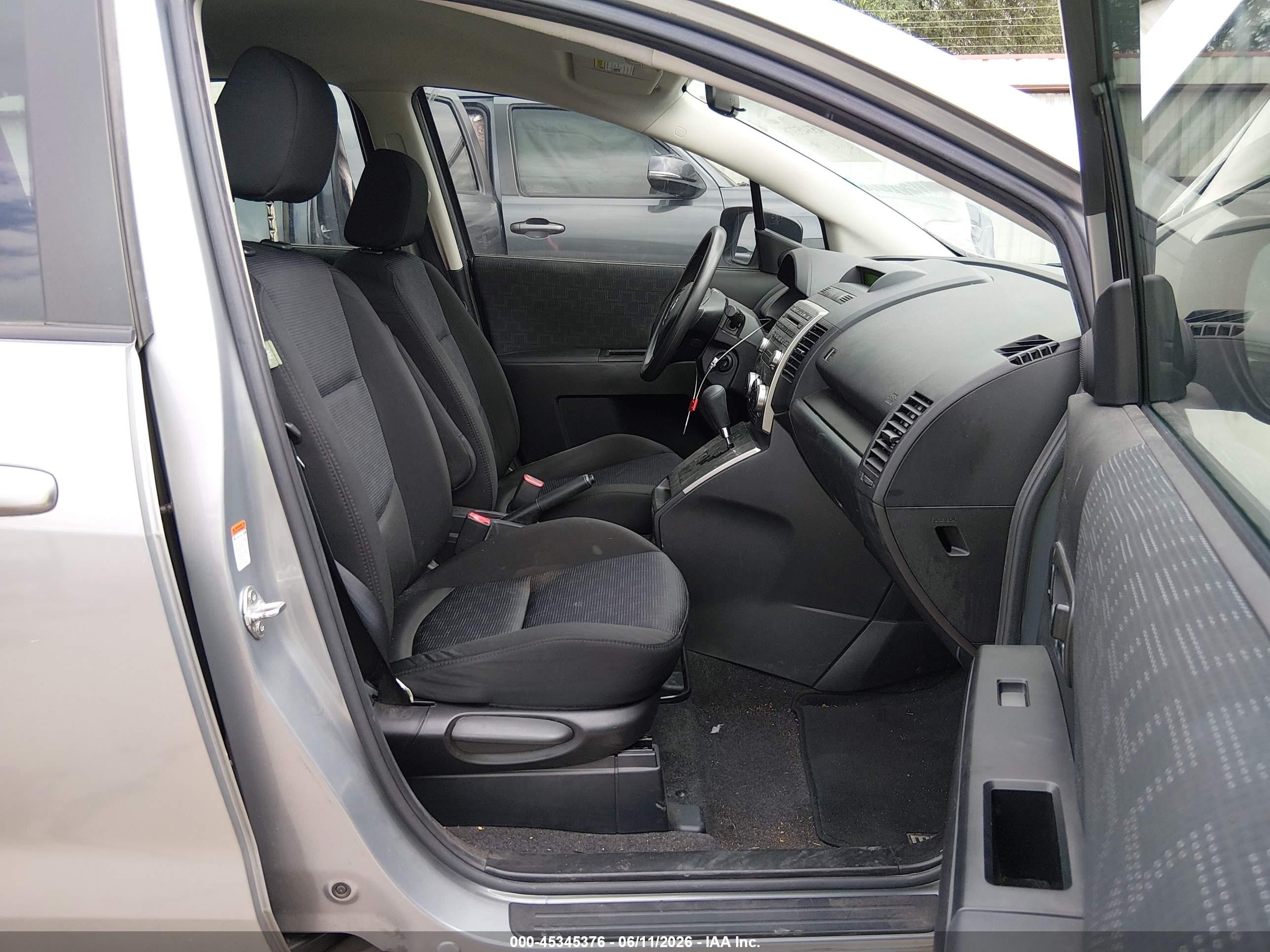 2010 Mazda Mazda5 Sport Gray vin: JM1CR2W34A0386746