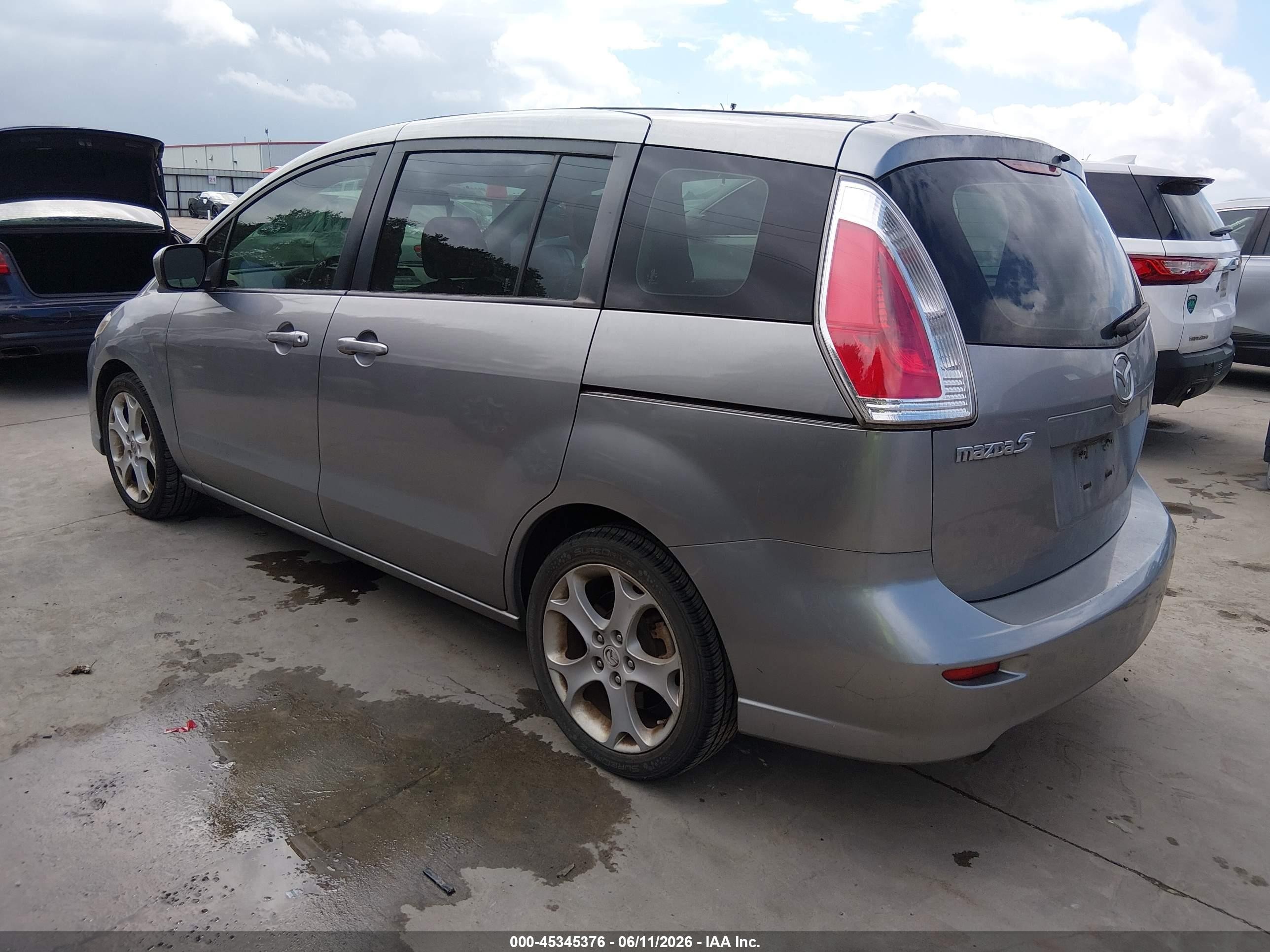 2010 Mazda Mazda5 Sport Gray vin: JM1CR2W34A0386746