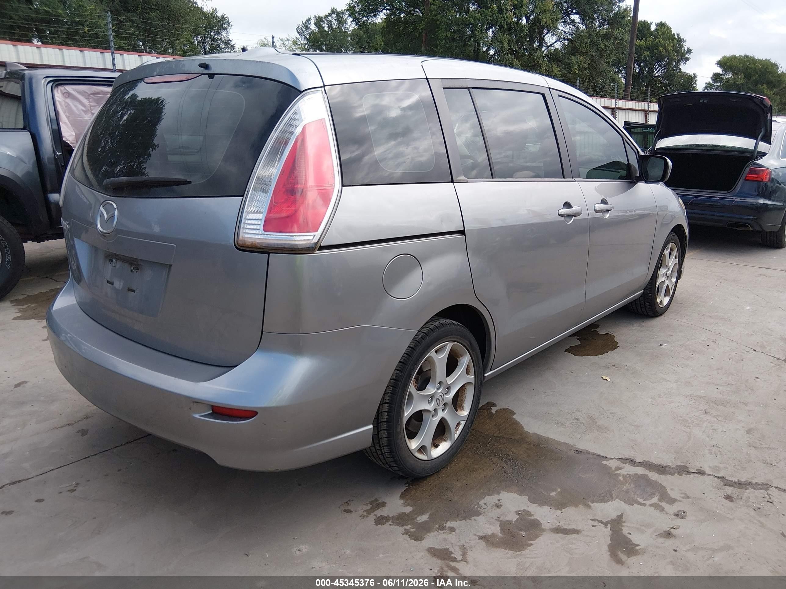 2010 Mazda Mazda5 Sport Gray vin: JM1CR2W34A0386746