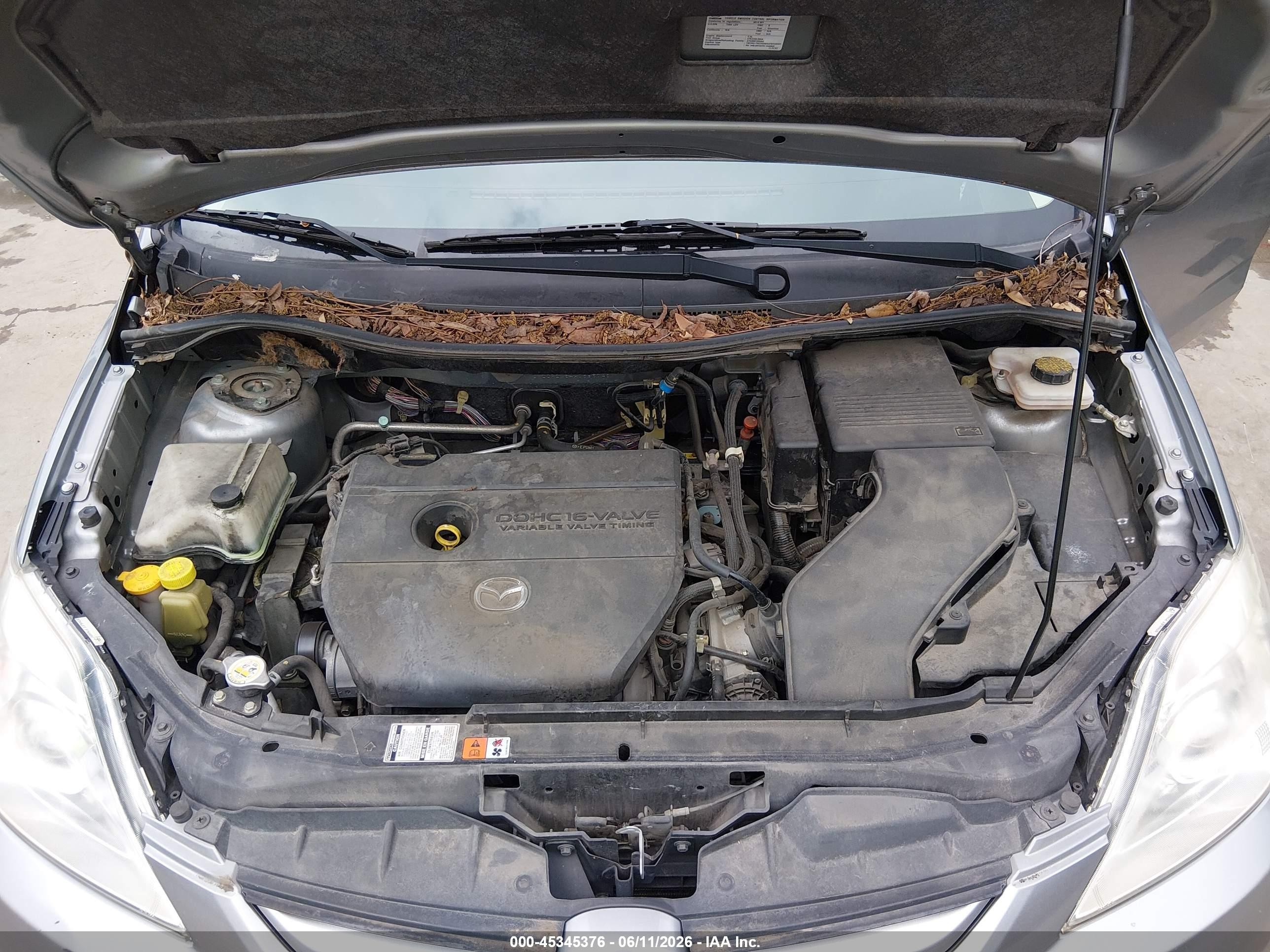 2010 Mazda Mazda5 Sport Gray vin: JM1CR2W34A0386746