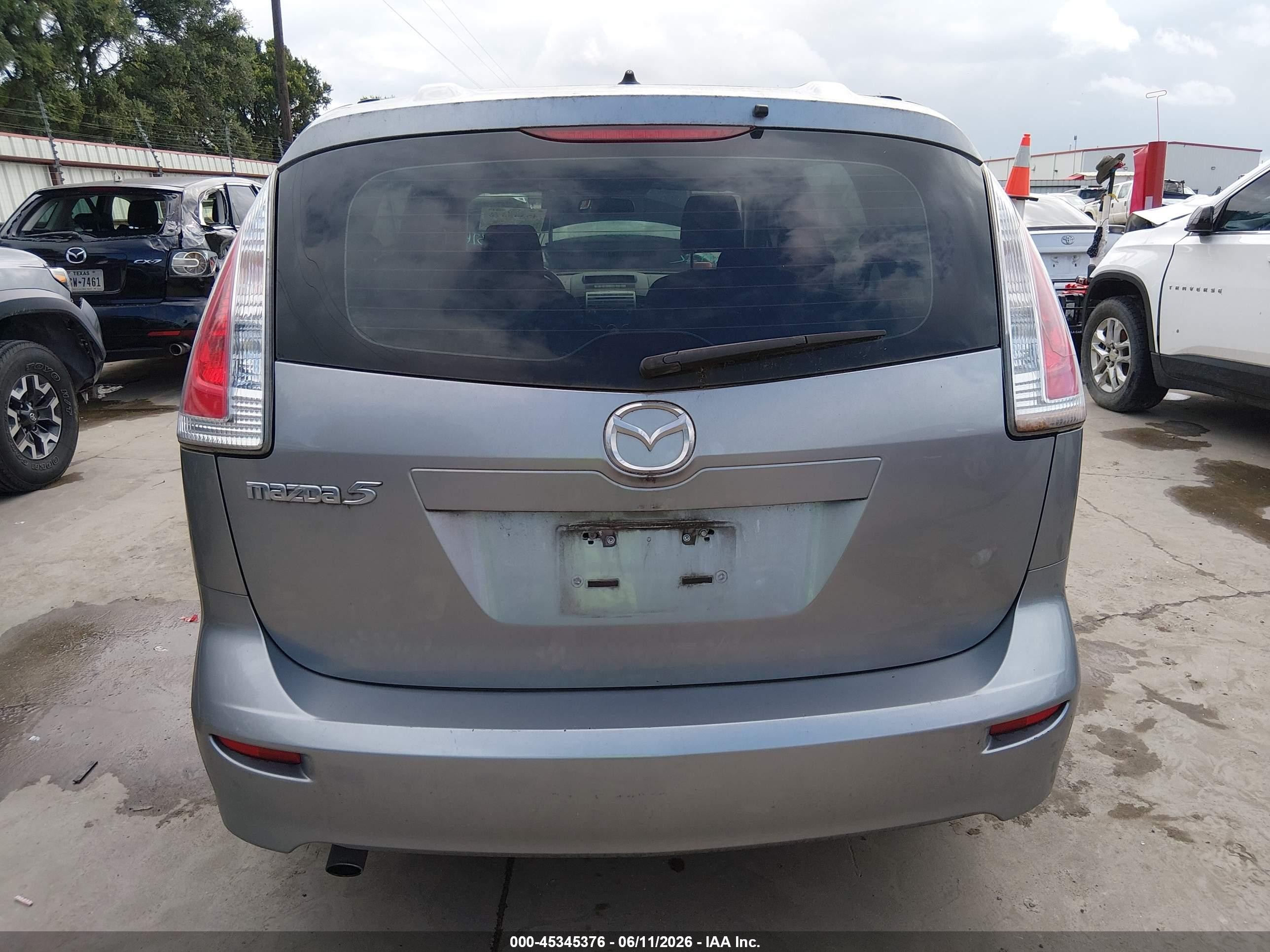 2010 Mazda Mazda5 Sport Gray vin: JM1CR2W34A0386746