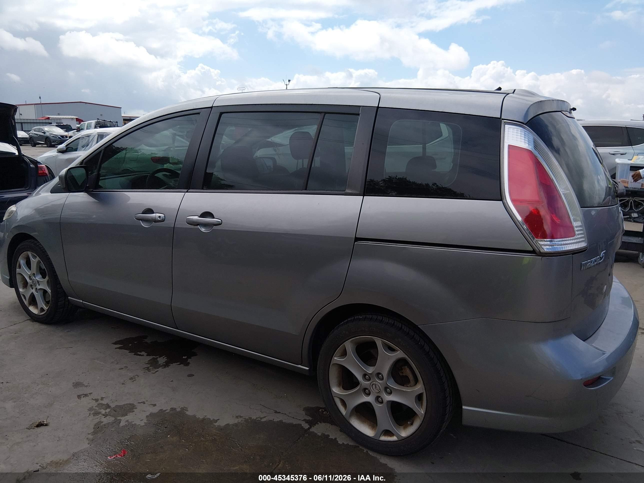 2010 Mazda Mazda5 Sport Gray vin: JM1CR2W34A0386746