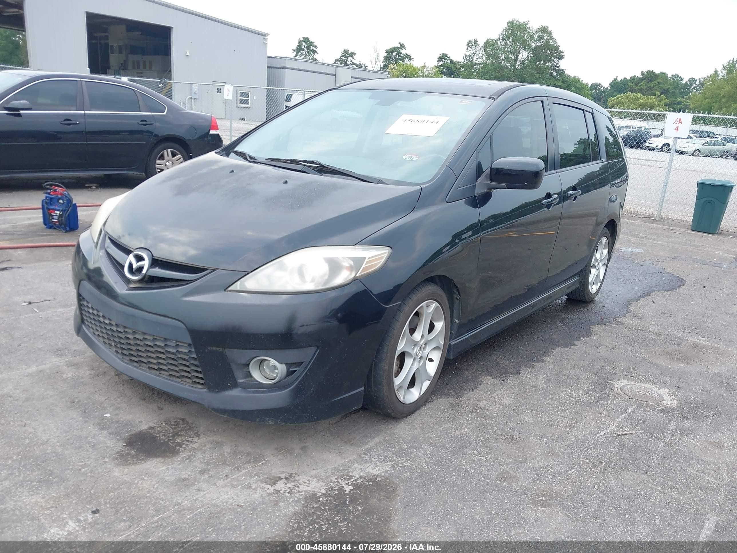 2010 Mazda Mazda5 Grand Touring Black vin: JM1CR2W35A0363119
