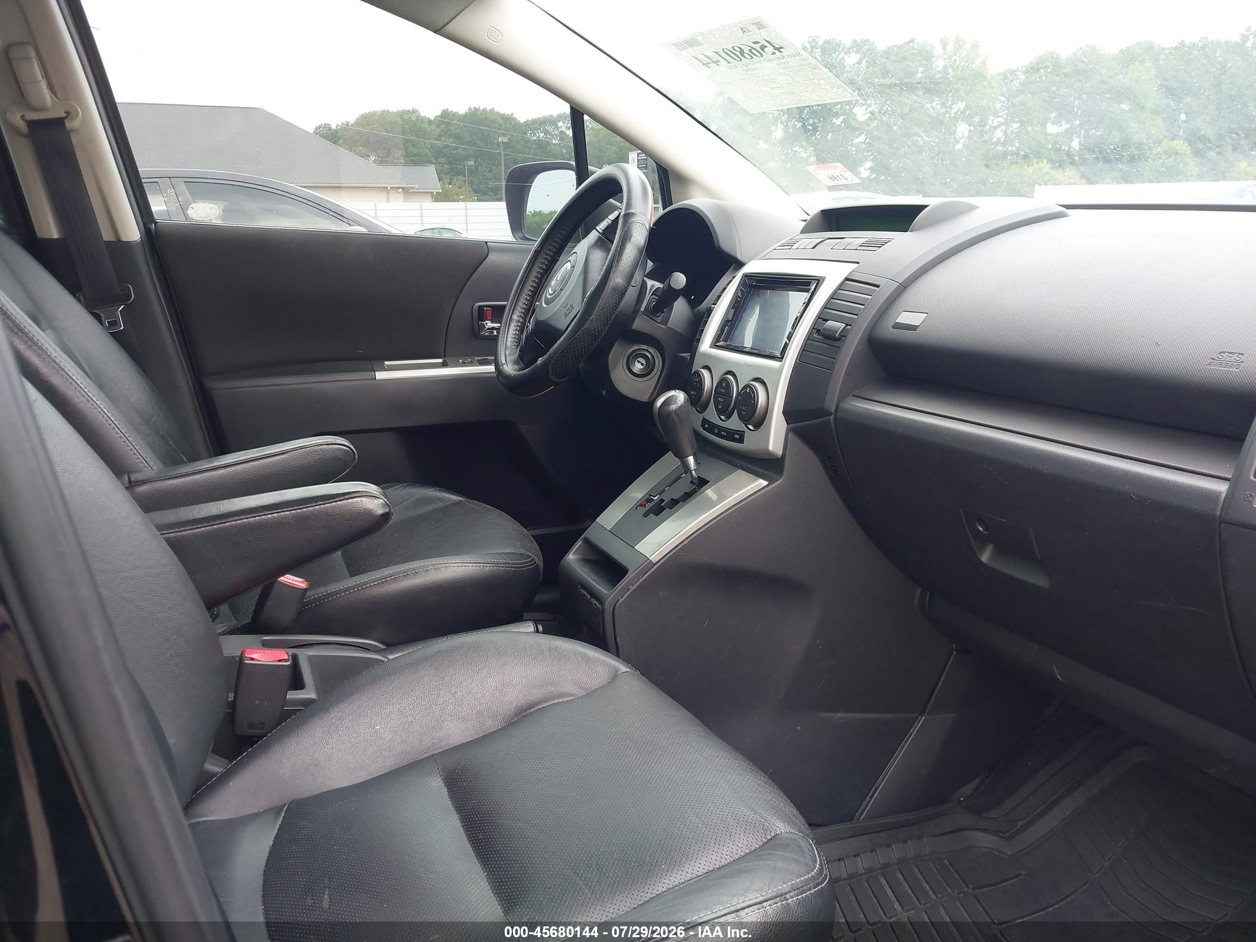 2010 Mazda Mazda5 Grand Touring Black vin: JM1CR2W35A0363119