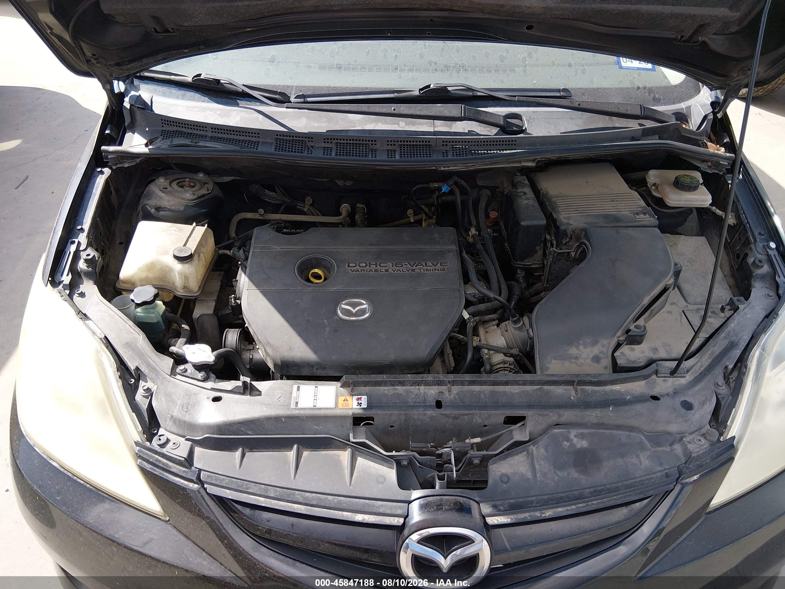 2010 Mazda Mazda5 Sport Black vin: JM1CR2W35A0376145
