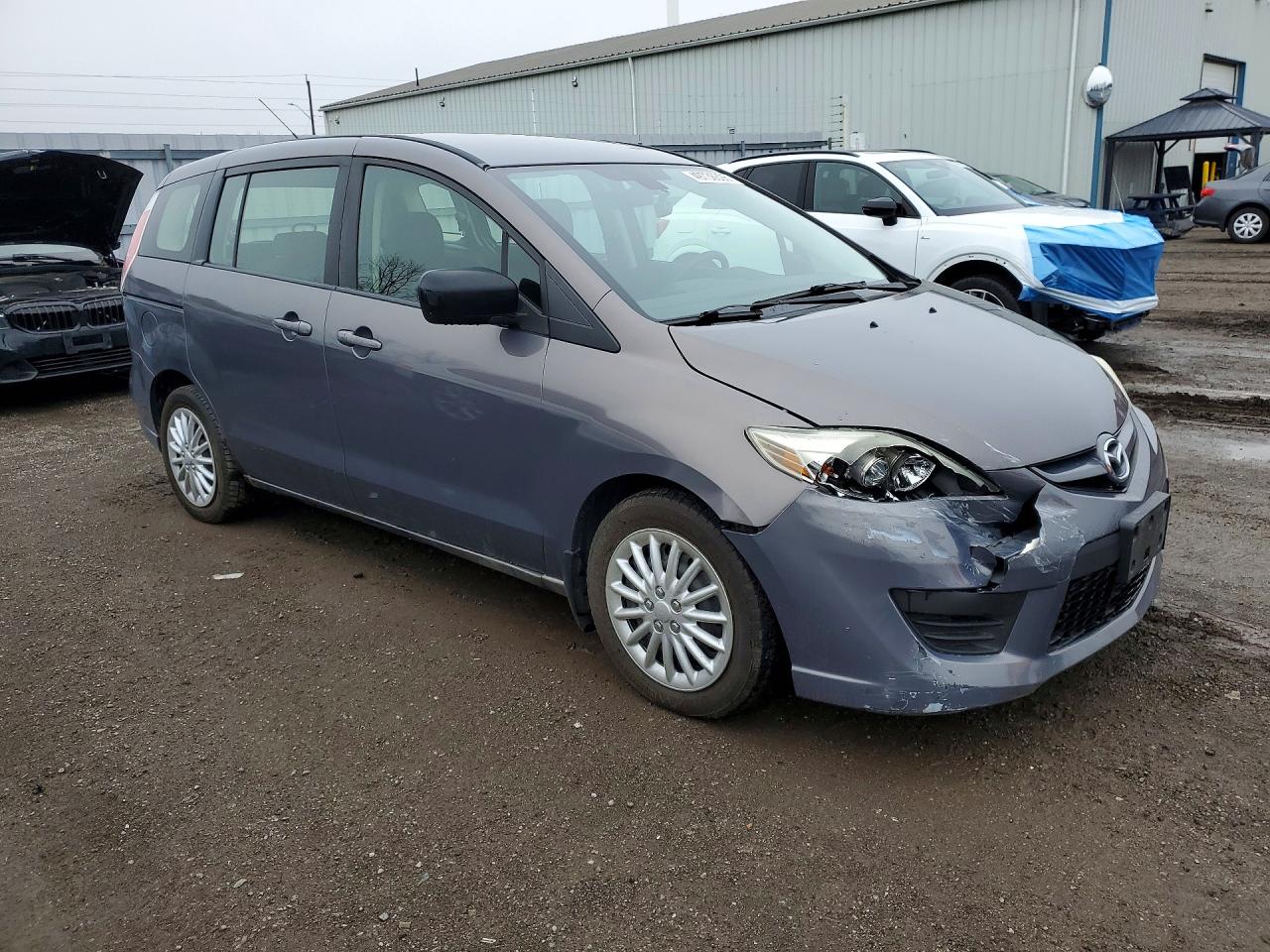 2010 Mazda 5 Gray vin: JM1CR2W35A0383483