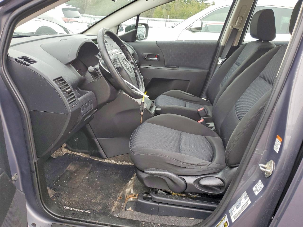 2010 Mazda 5 Gray vin: JM1CR2W35A0383483