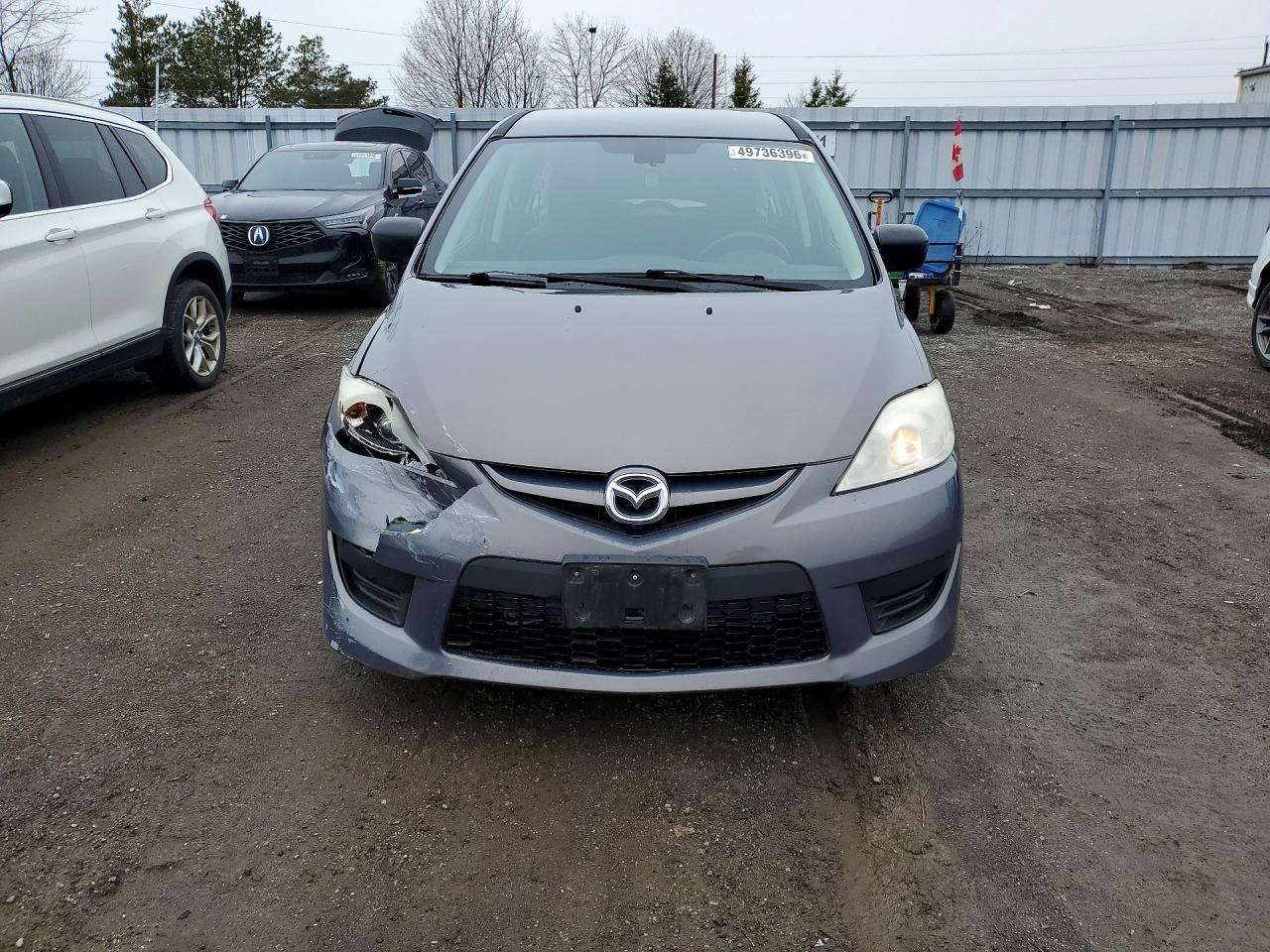 2010 Mazda 5 Gray vin: JM1CR2W35A0383483