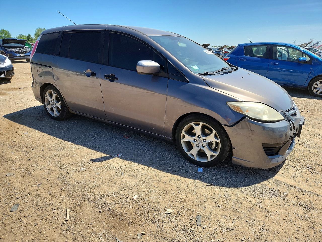 2010 Mazda 5 Gray vin: JM1CR2W36A0372802