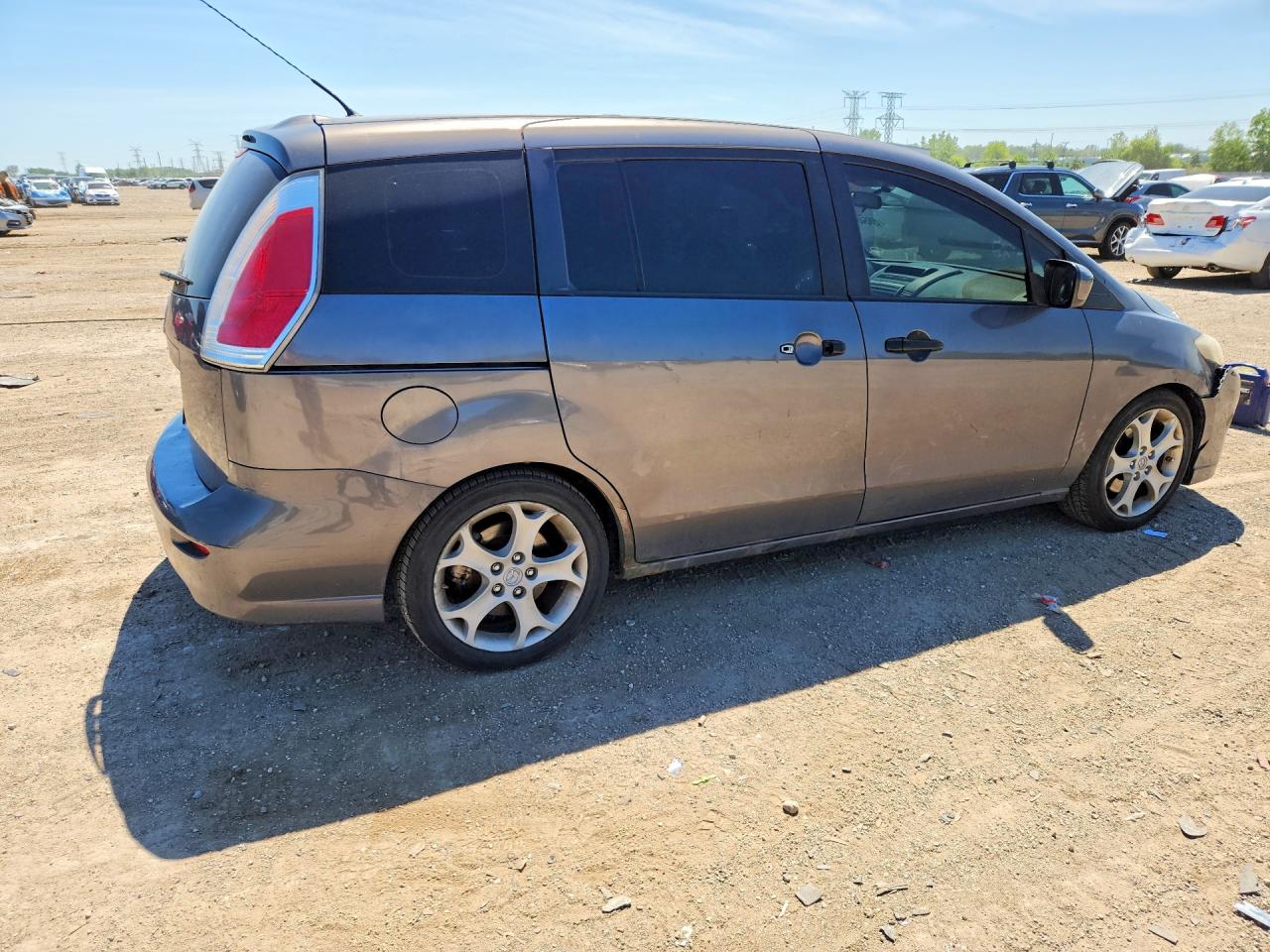 2010 Mazda 5 Gray vin: JM1CR2W36A0372802