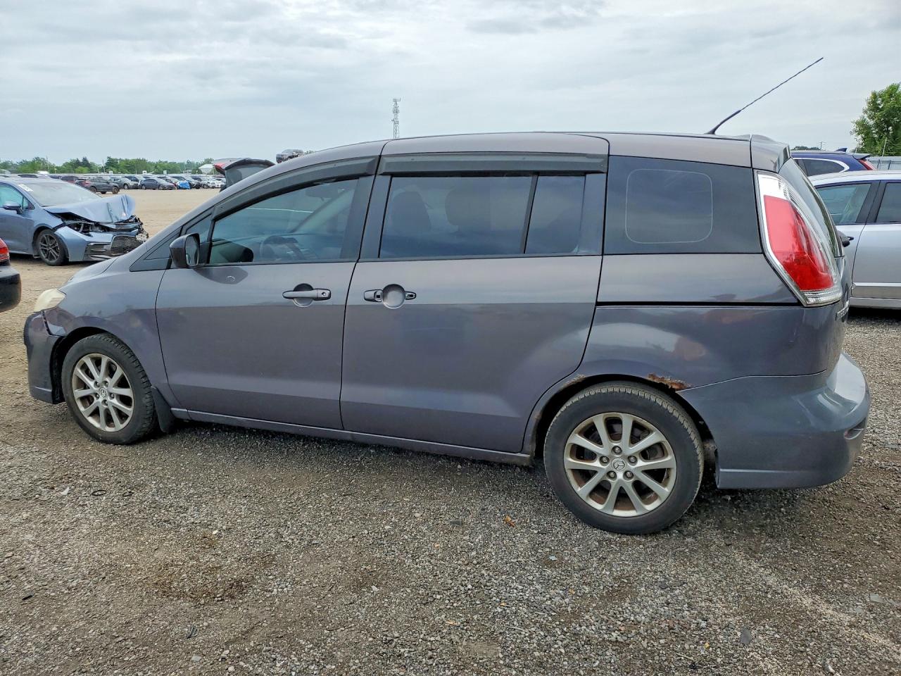 2010 Mazda 5 Gray vin: JM1CR2W37A0377118